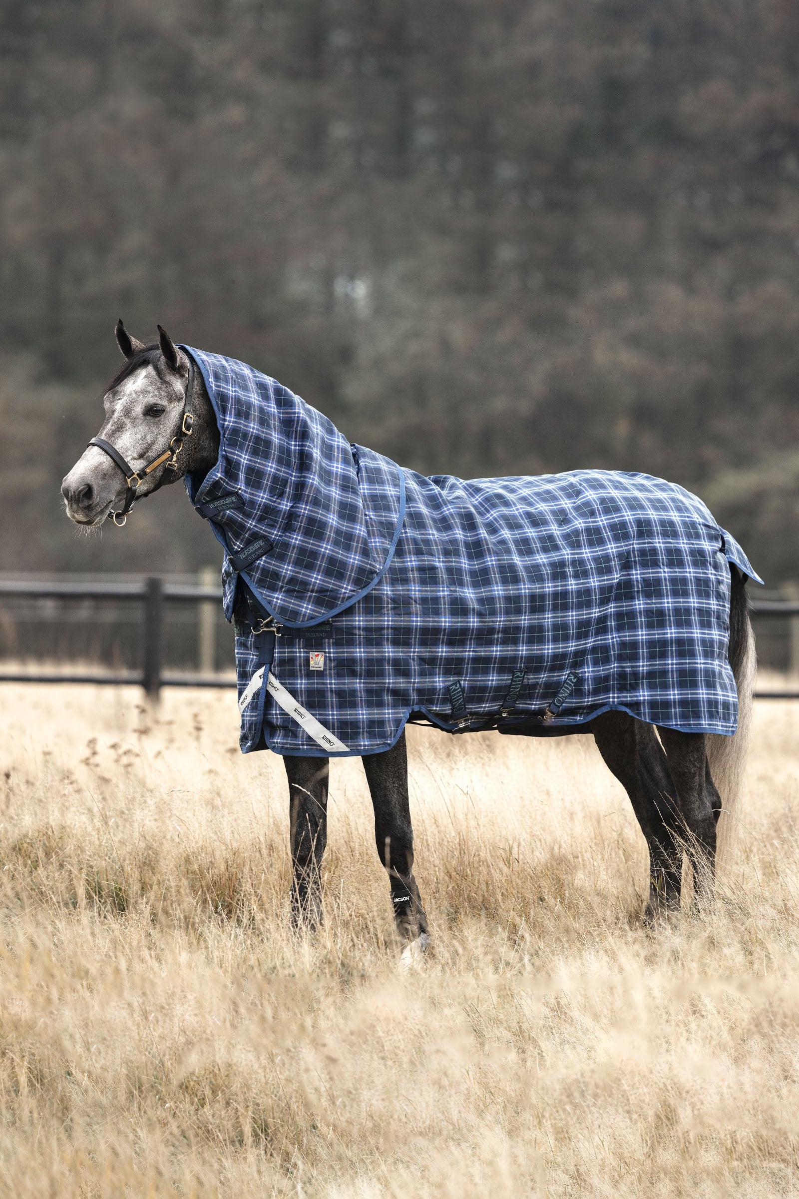 Horseware Rhino Plus Vari-Layer coperta da paddock con collo staccabile, 250 g Coperte per cavalli
