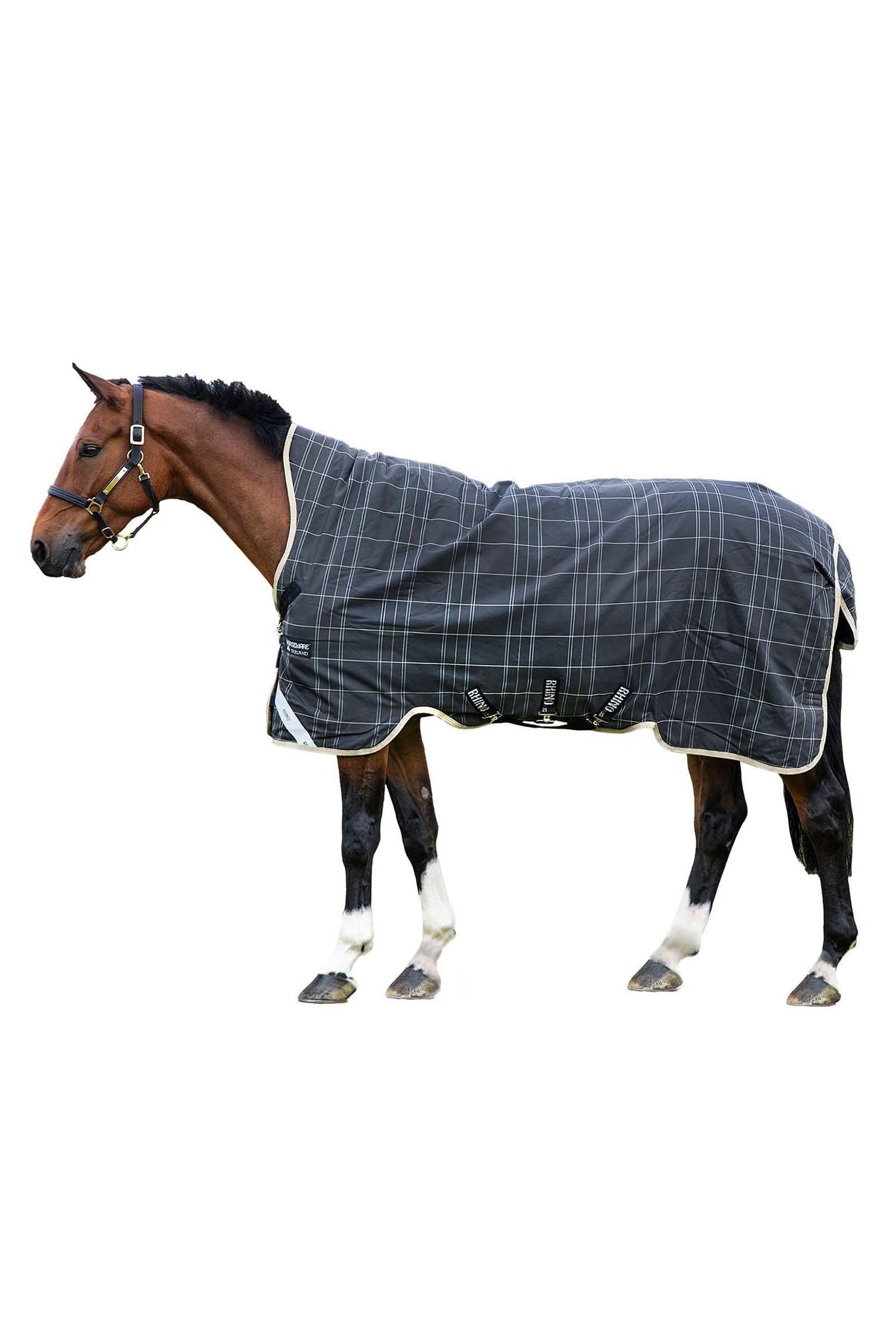 Horseware Rhino Wug Vari-Layer Coperta da turnout leggera con collo alto, 250g Coperte per cavalli