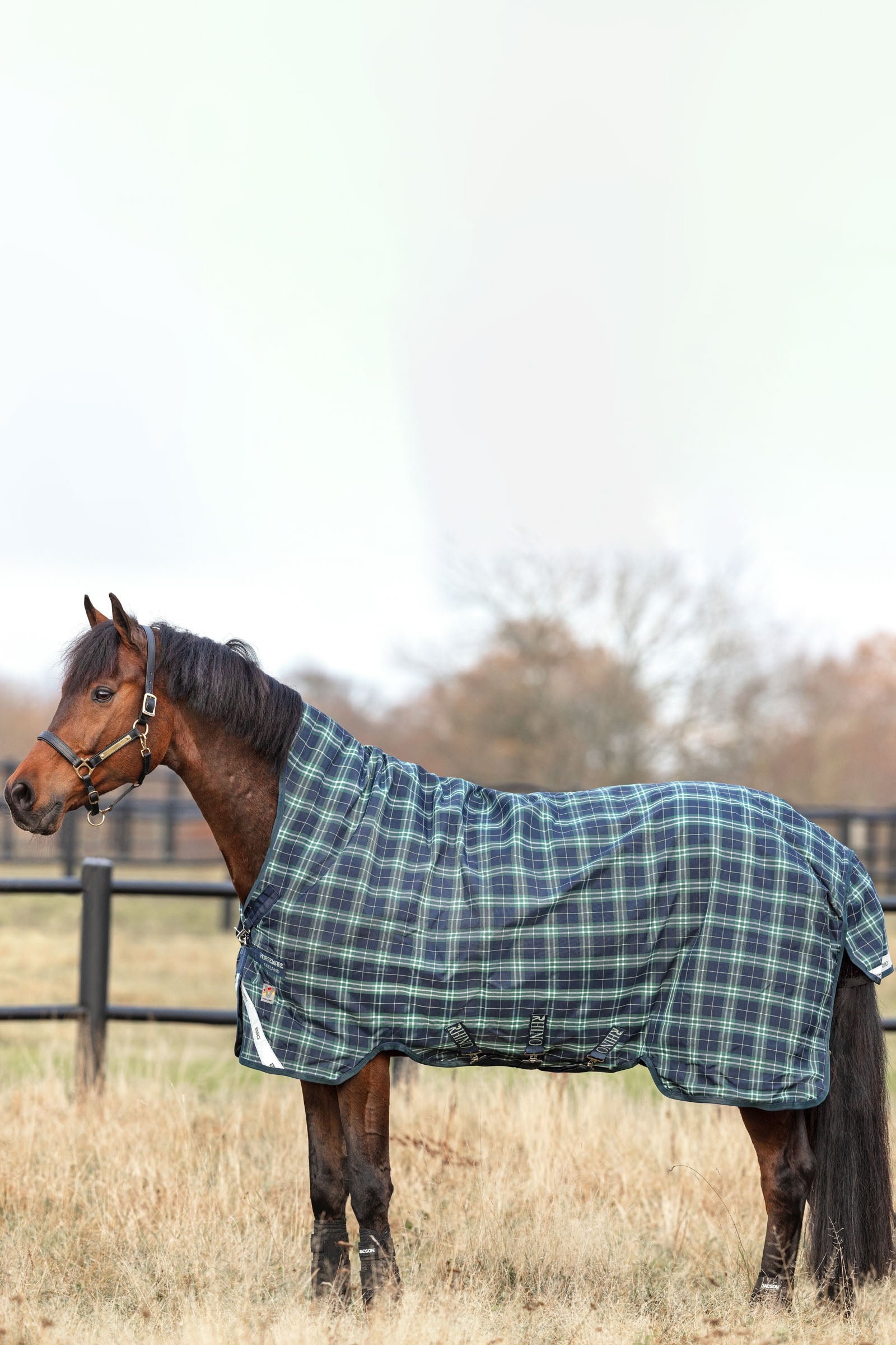 Horseware Rhino Wug Vari-Layer Coperta da turnout leggera con collo alto, 250g Coperte per cavalli