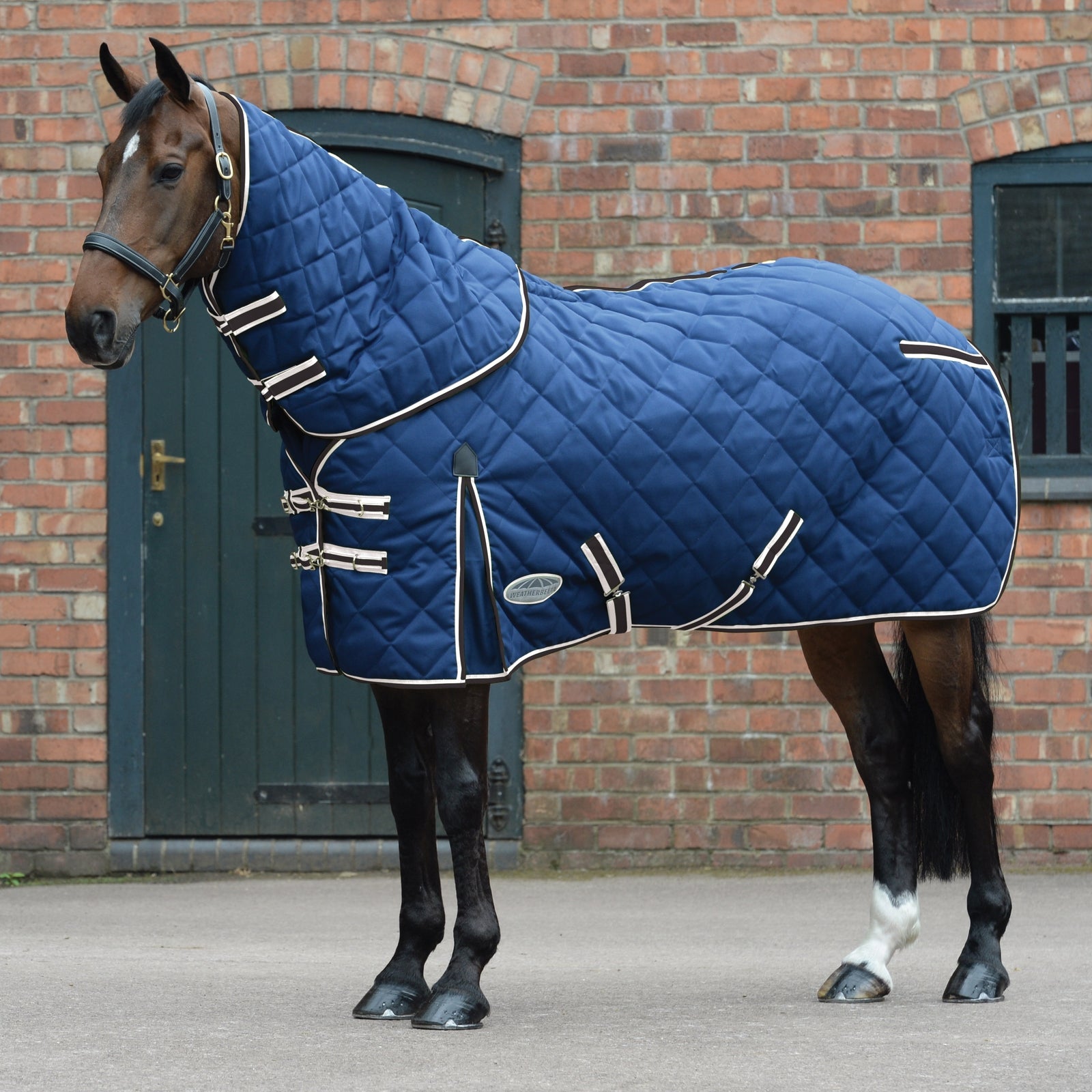 Weatherbeeta Comfitec 1000d Diamond trapunta con collo staccabile Med Coperte per cavalli