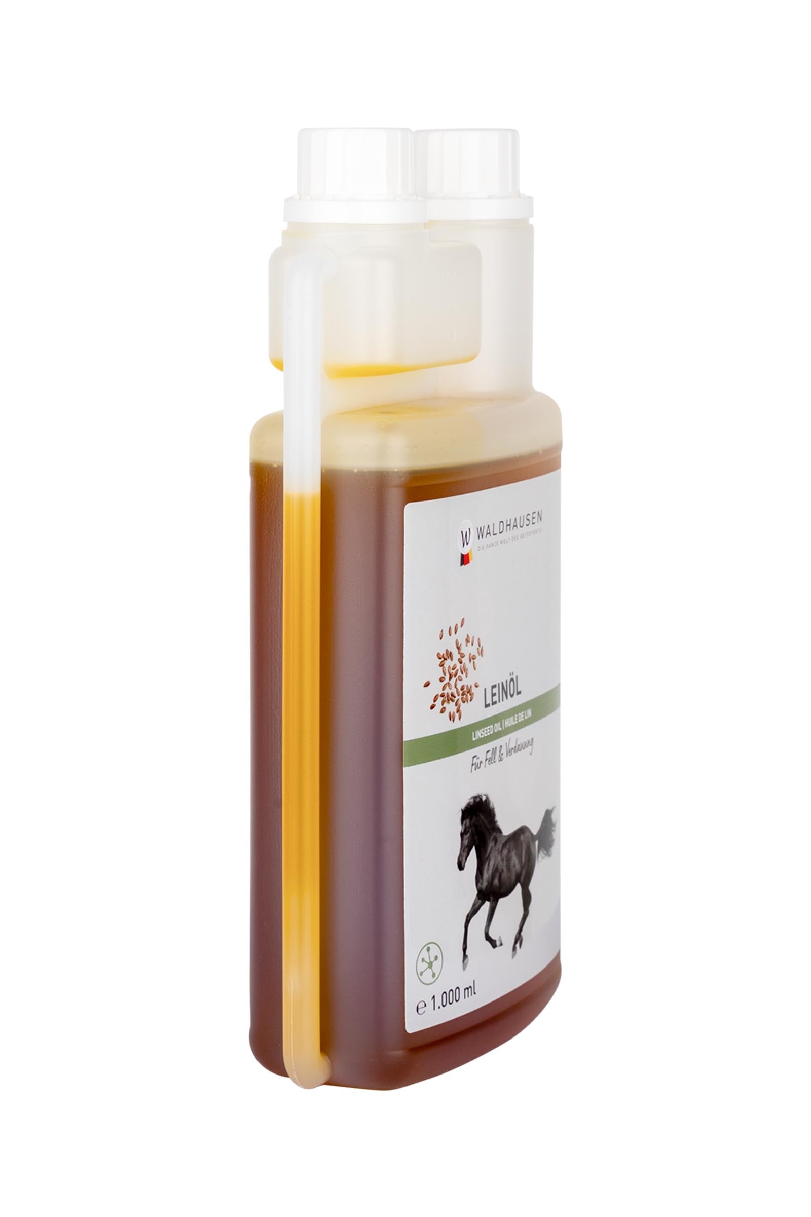 Waldhausen Linseed Oil, 1L Horse Feed & Nutrition