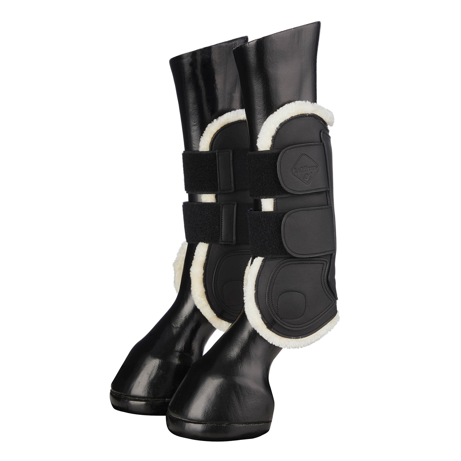 LeMieux Capella Stivali di protezione in cuoio Comfort per tendini Leg Protection & Hoof Protection for Horses