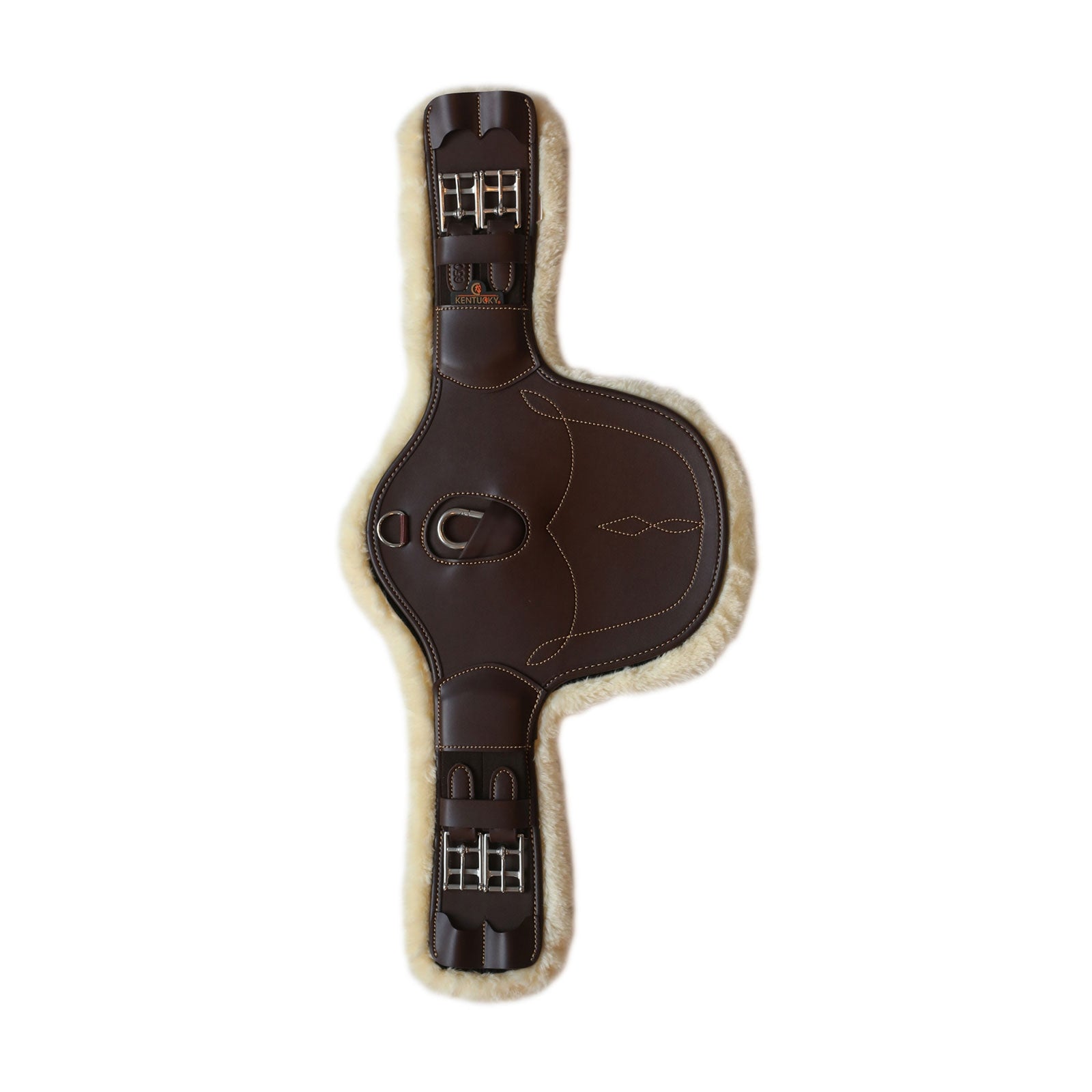 Kentucky Horsewear Sottopancia a perno corto in pelle di pecora Selle & Sottopancia