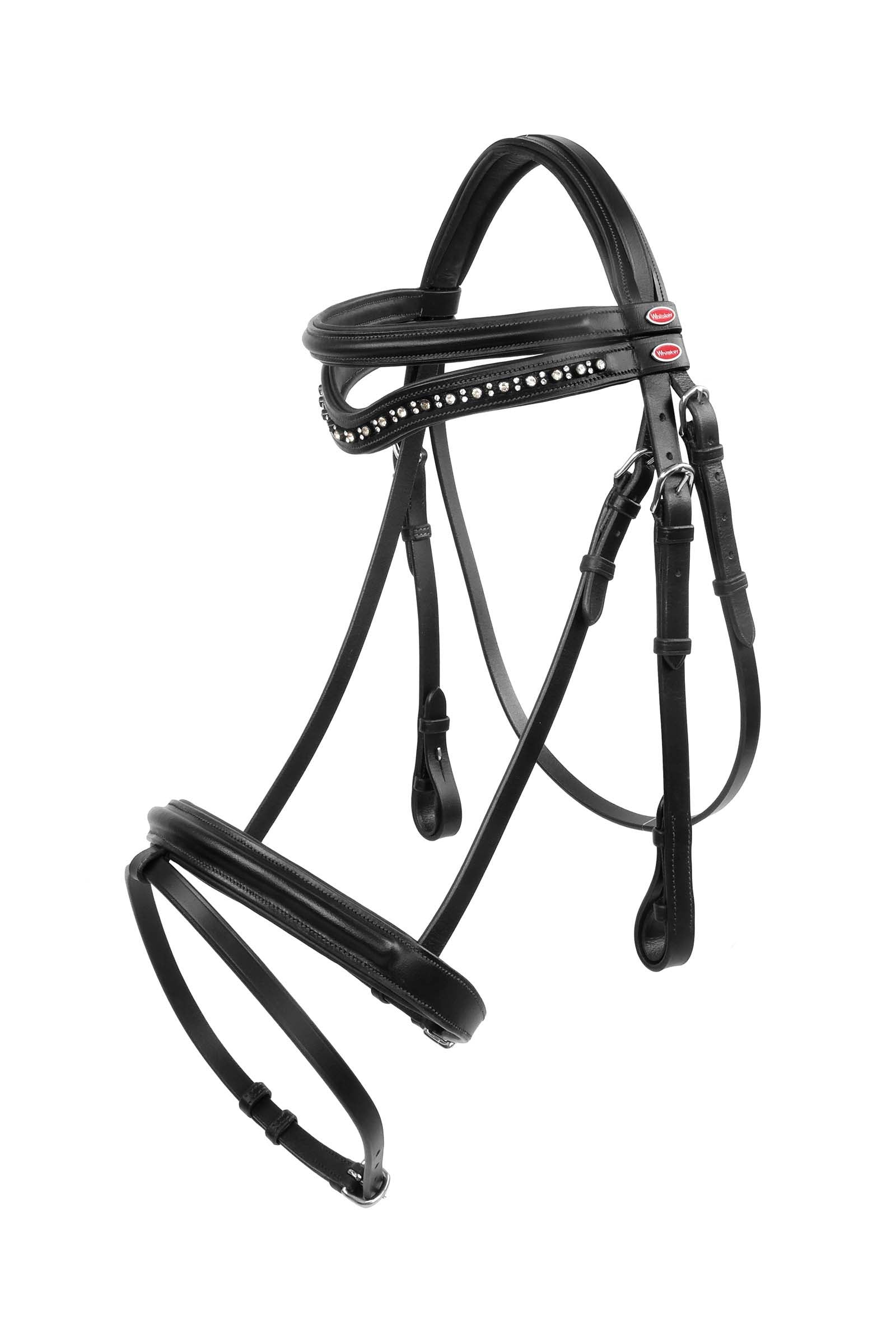 John Whitaker Lynton Flash Bridle with Spare Browband Briglie & redini