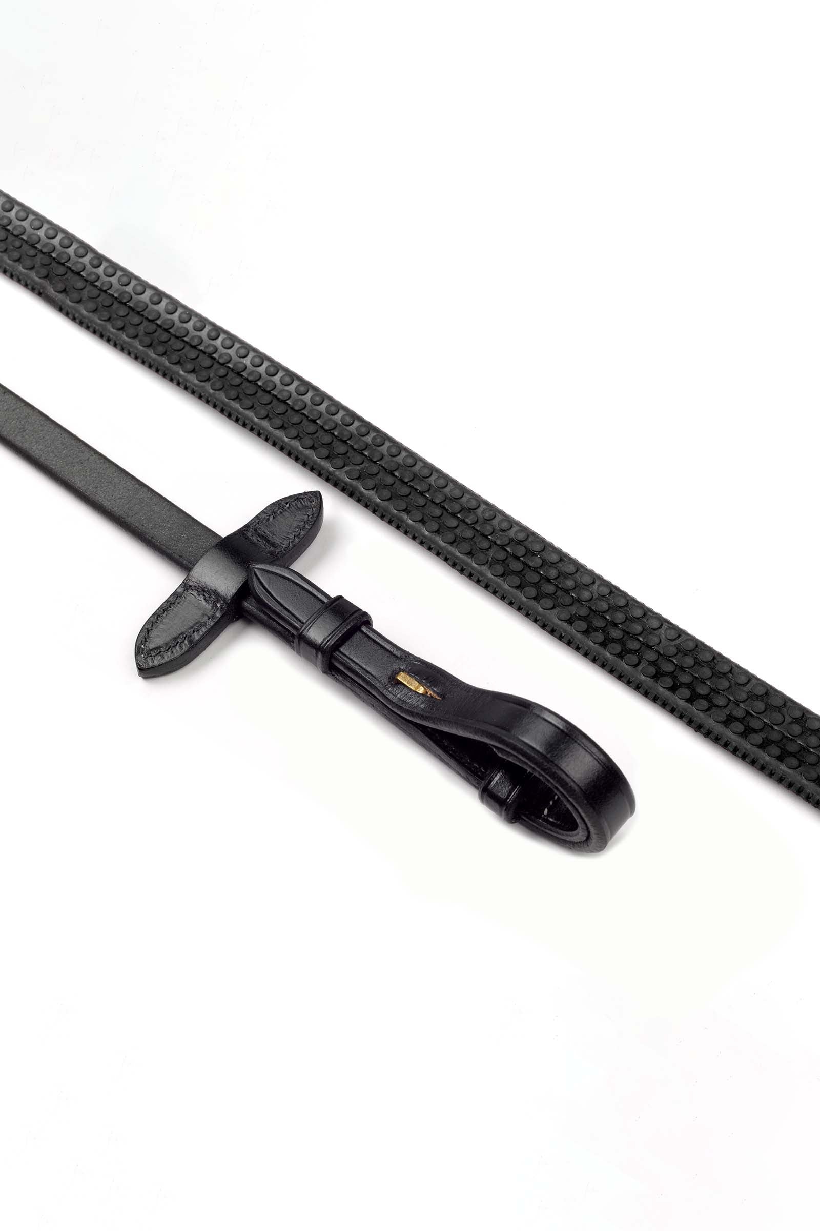 John Whitaker Lynton 5/8" Rubber reins with Dimpled Grip Briglie & redini