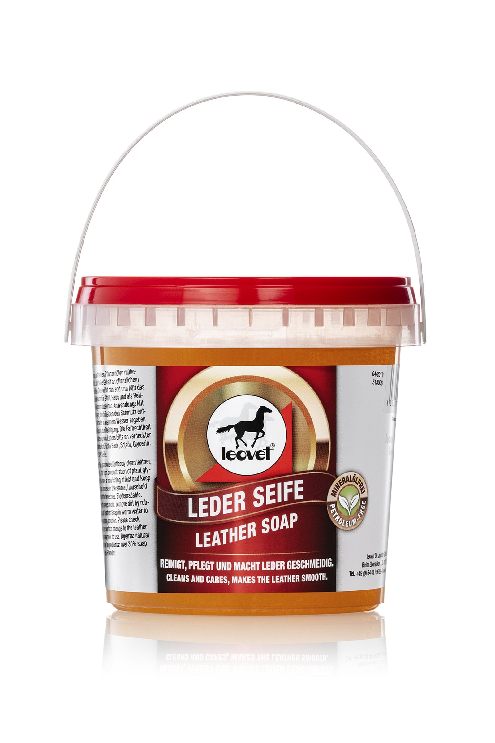 Leovet Sapone per cuoio, 500g (450ml) Prodotti per la salute
