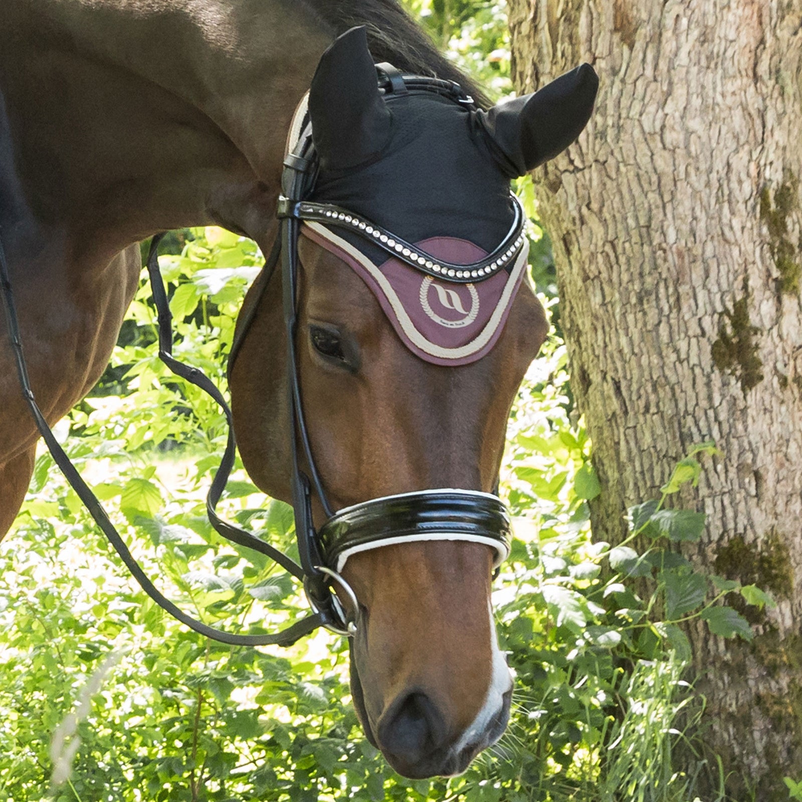 Back on Track Nights Collection Horse Bonnet With Welltex® Saddle Pads