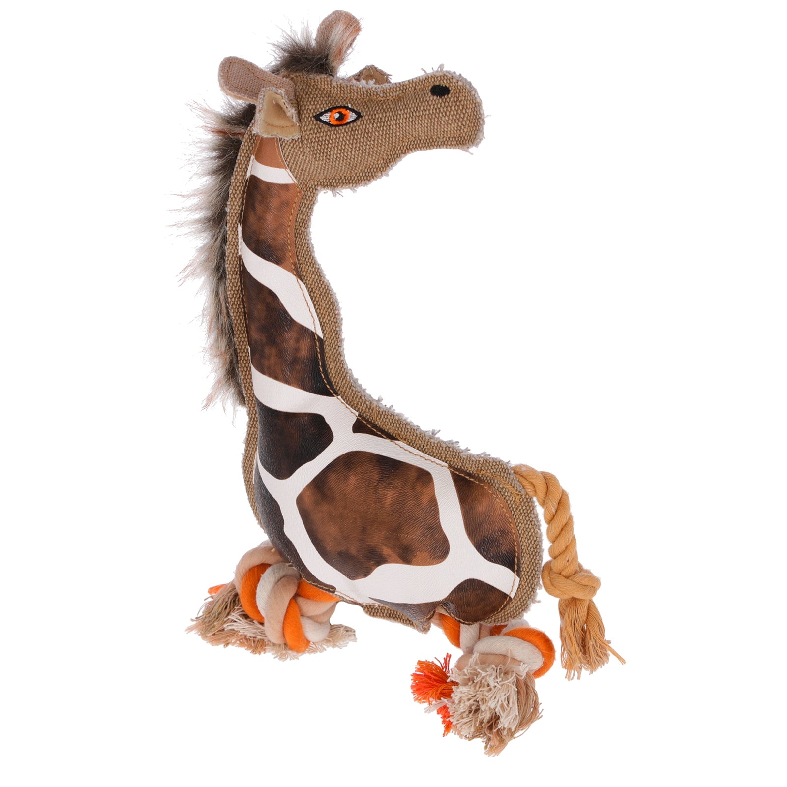 Kerbl Dog Plush Toy Giraffe Gina, 29cm Cane