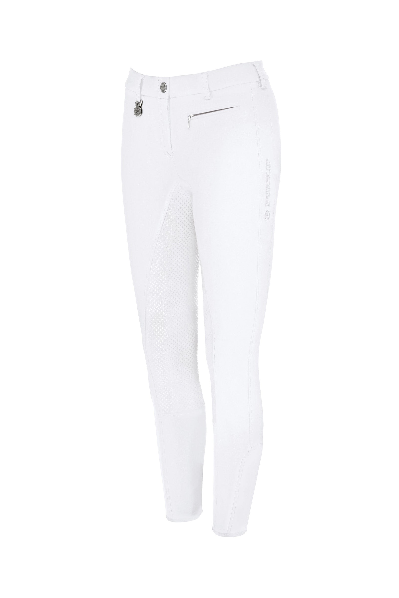 Pikeur Lucinda Pantaloni da equitazione bianchi con grip e fullseat Womens Breeches