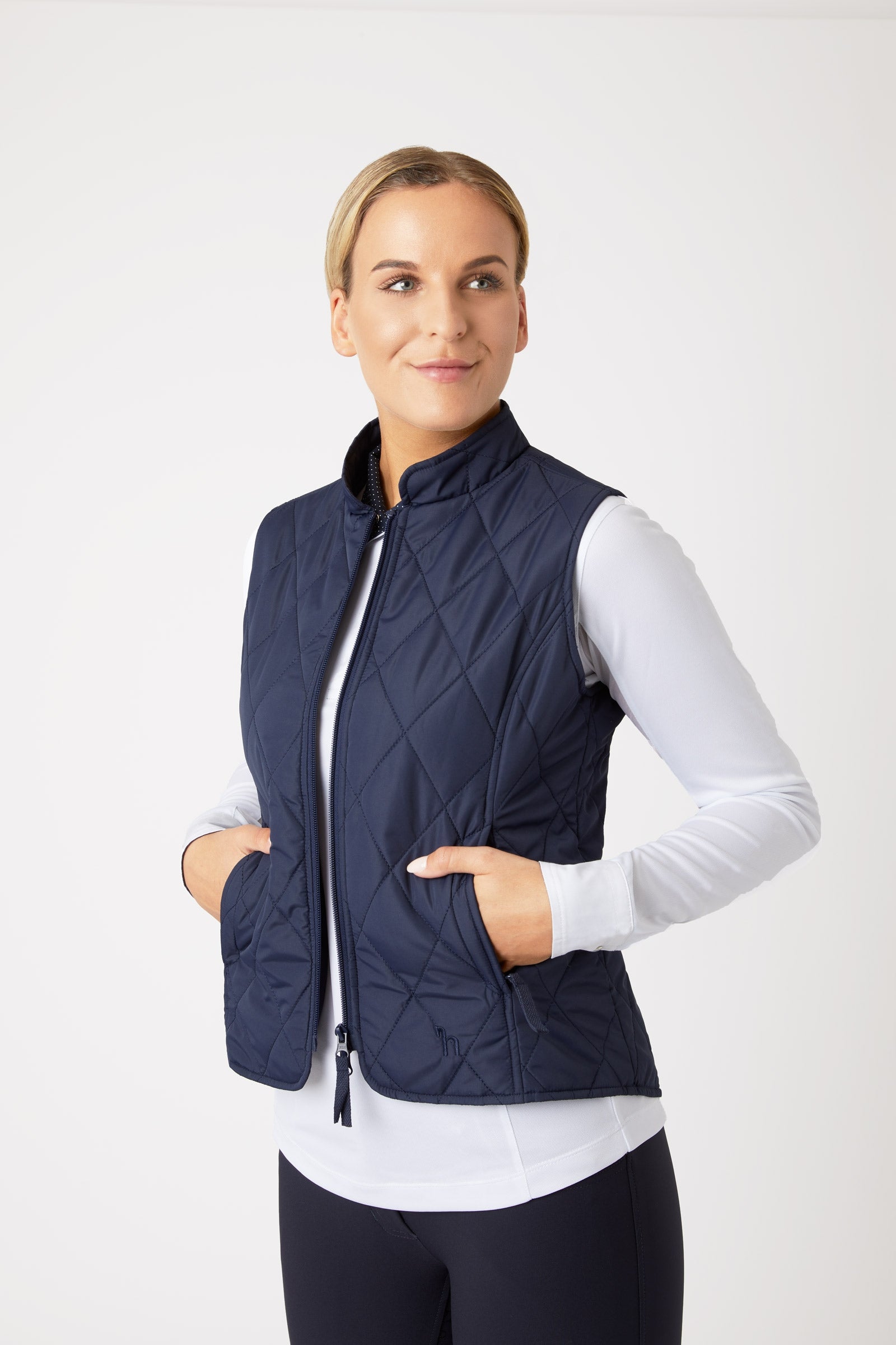 Horze Gilet trapuntato classico da donna Abbigliamento da donna