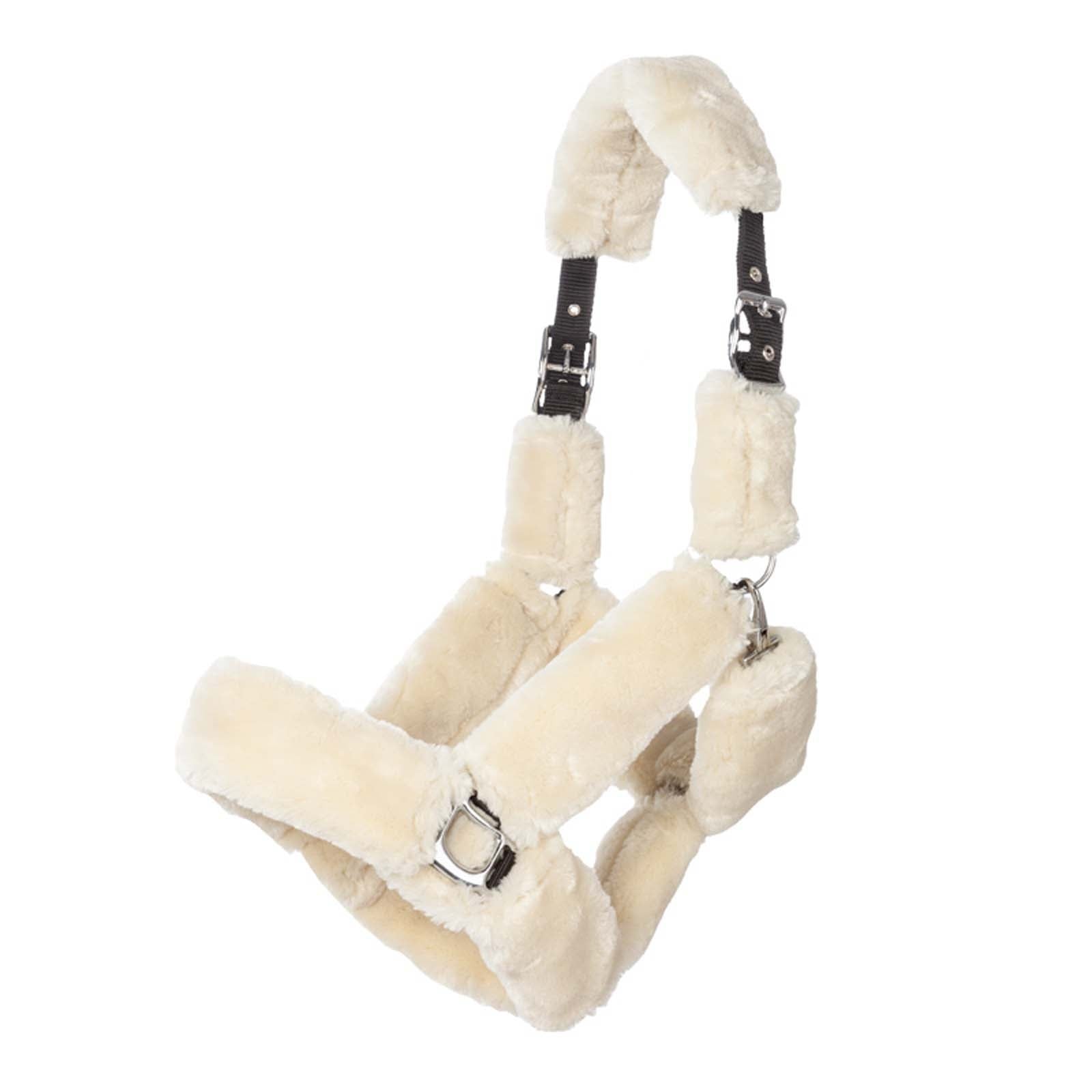 Kavalkade Transport Headcollar con finta pelliccia Cavezze e guinsagli