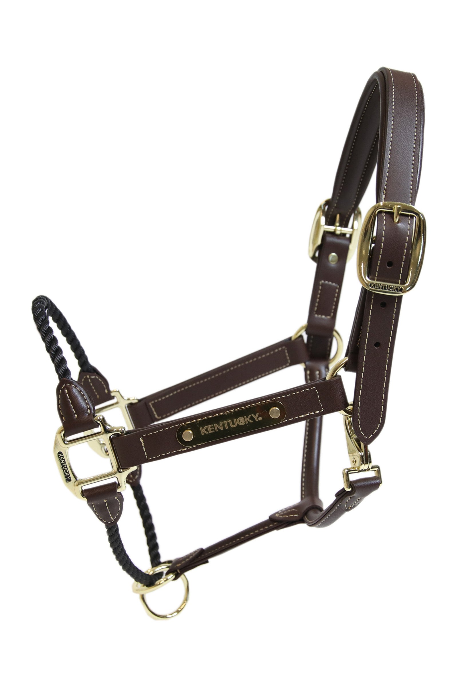 Kentucky Horsewear Capezza in corda di cuoio Cavezze e guinsagli