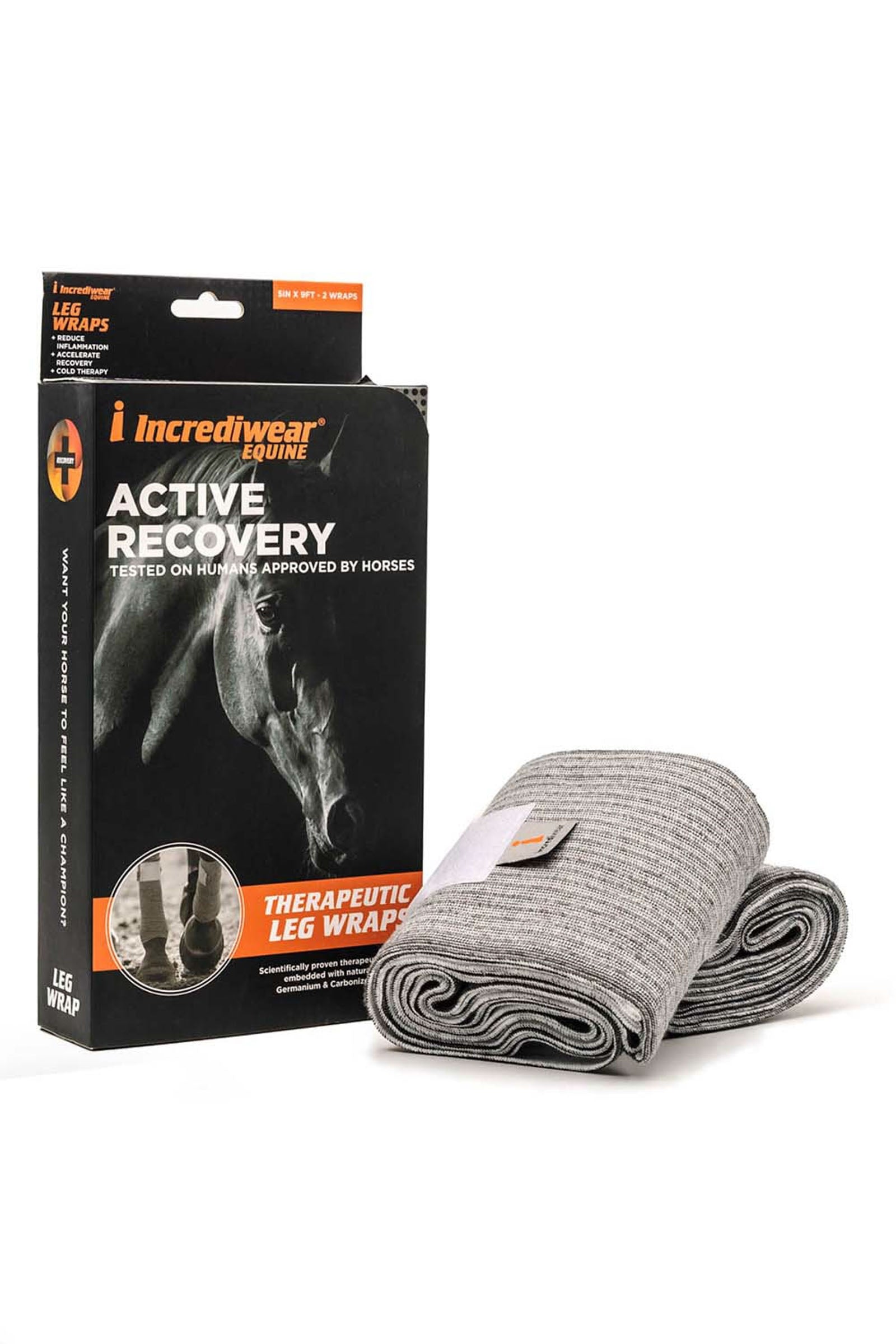Incrediwear Circulation Fasce da lavoro (9 cm) Leg Protection & Hoof Protection for Horses