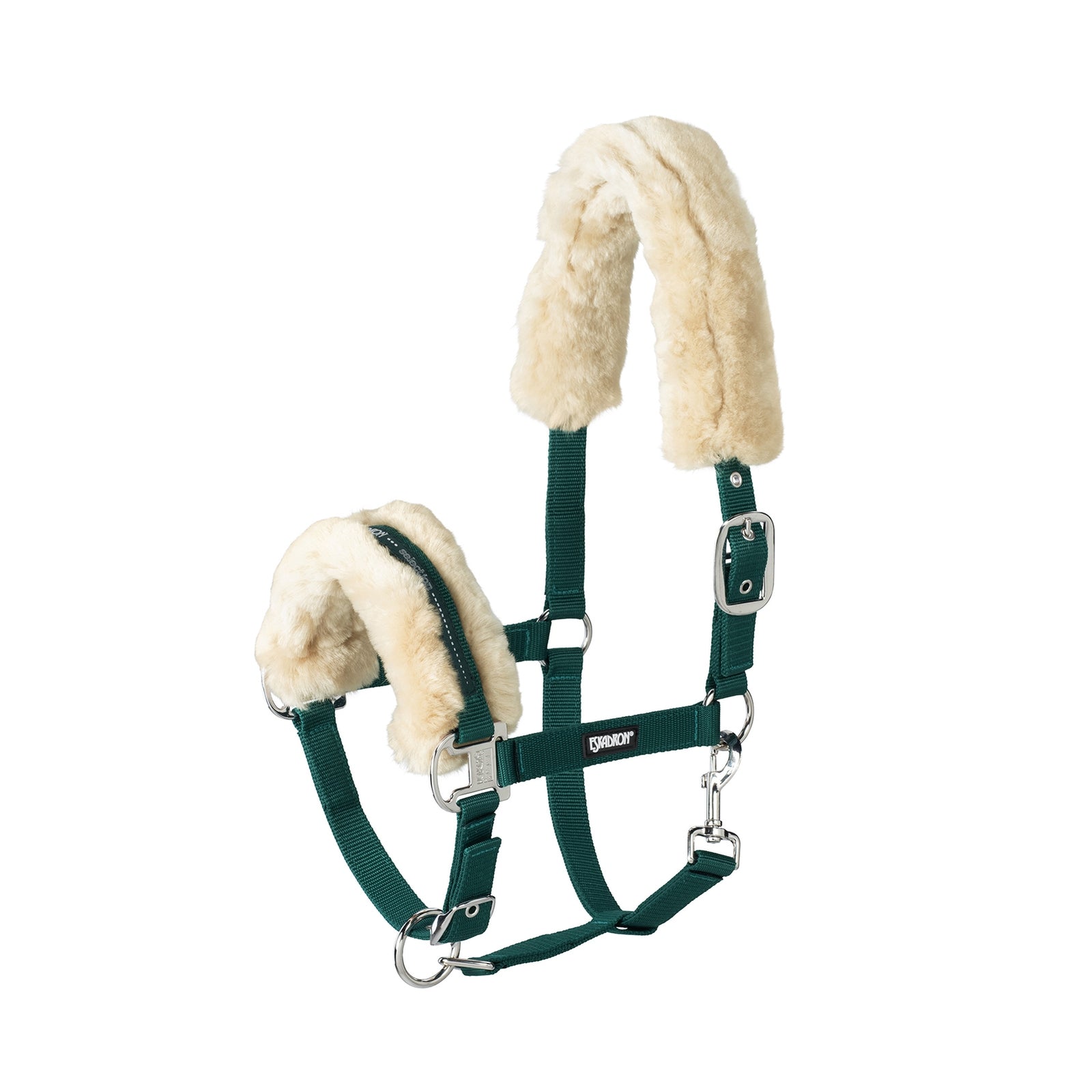 Eskadron Capezza con fibbia ad ardiglione in pelle di agnello Cavezze e guinsagli