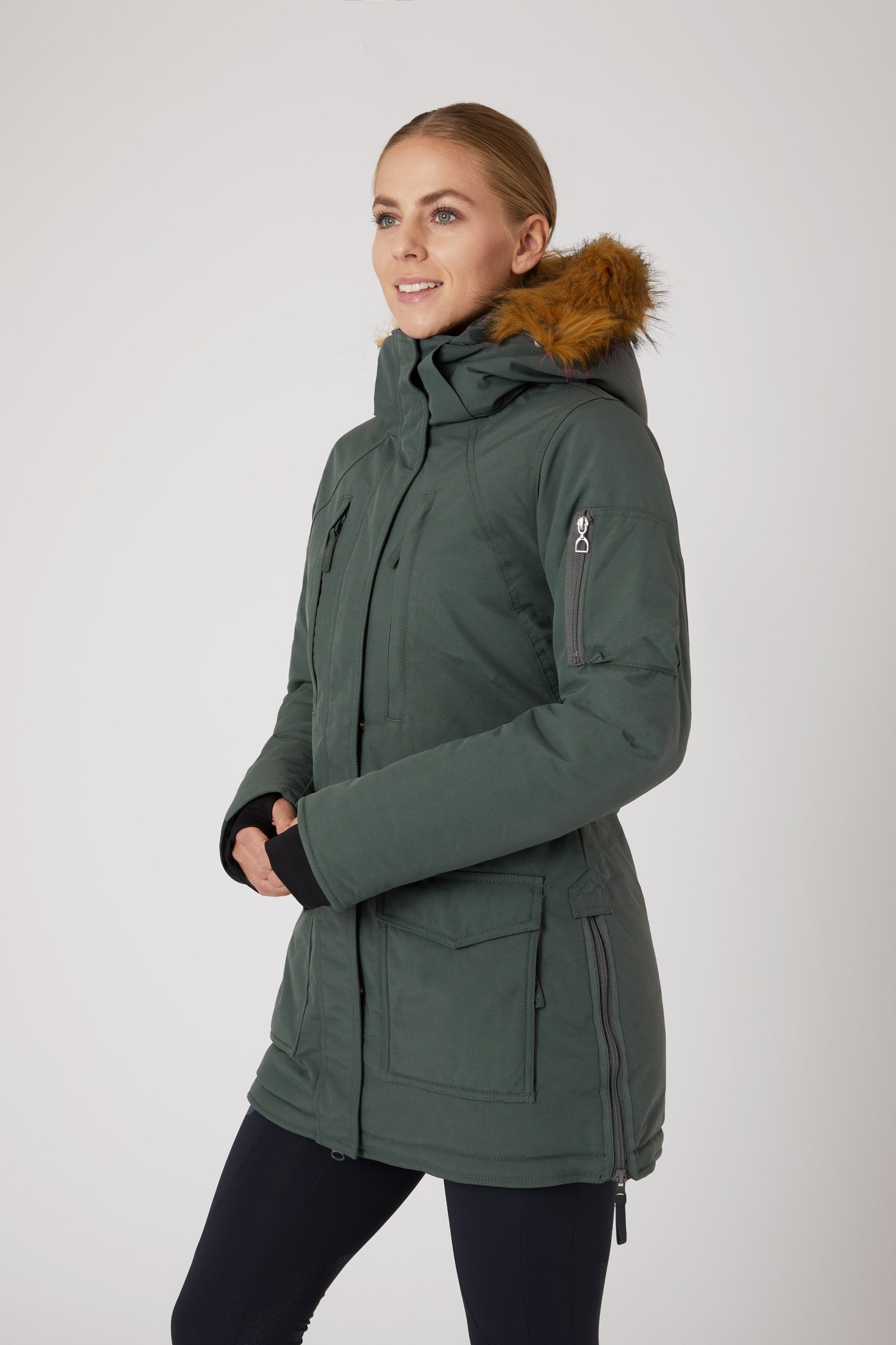 Horze Brooke Parka lungo da donna Abbigliamento da donna