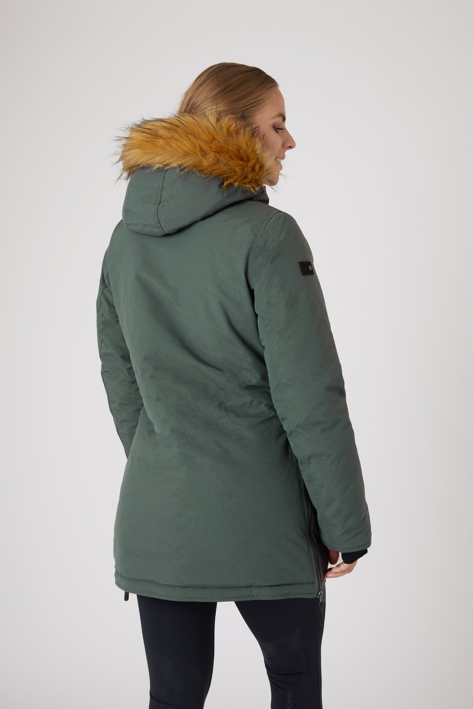 Horze Brooke Women's Long Parka Riding Jacket Women’s Riding Clothing