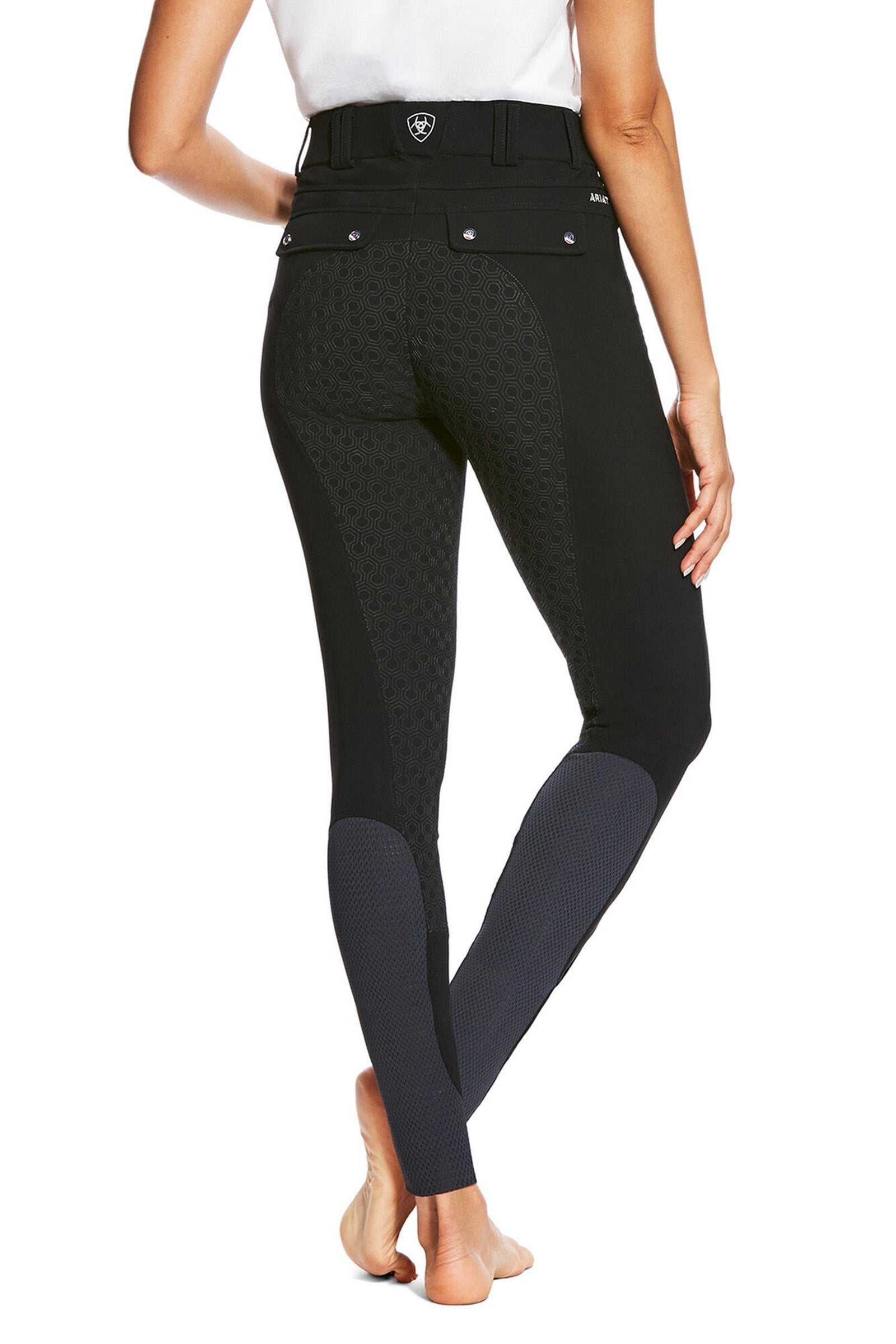 Ariat Tri Factor pantaloni da equitazione con full seat e grip in silicone per donna Womens Breeches
