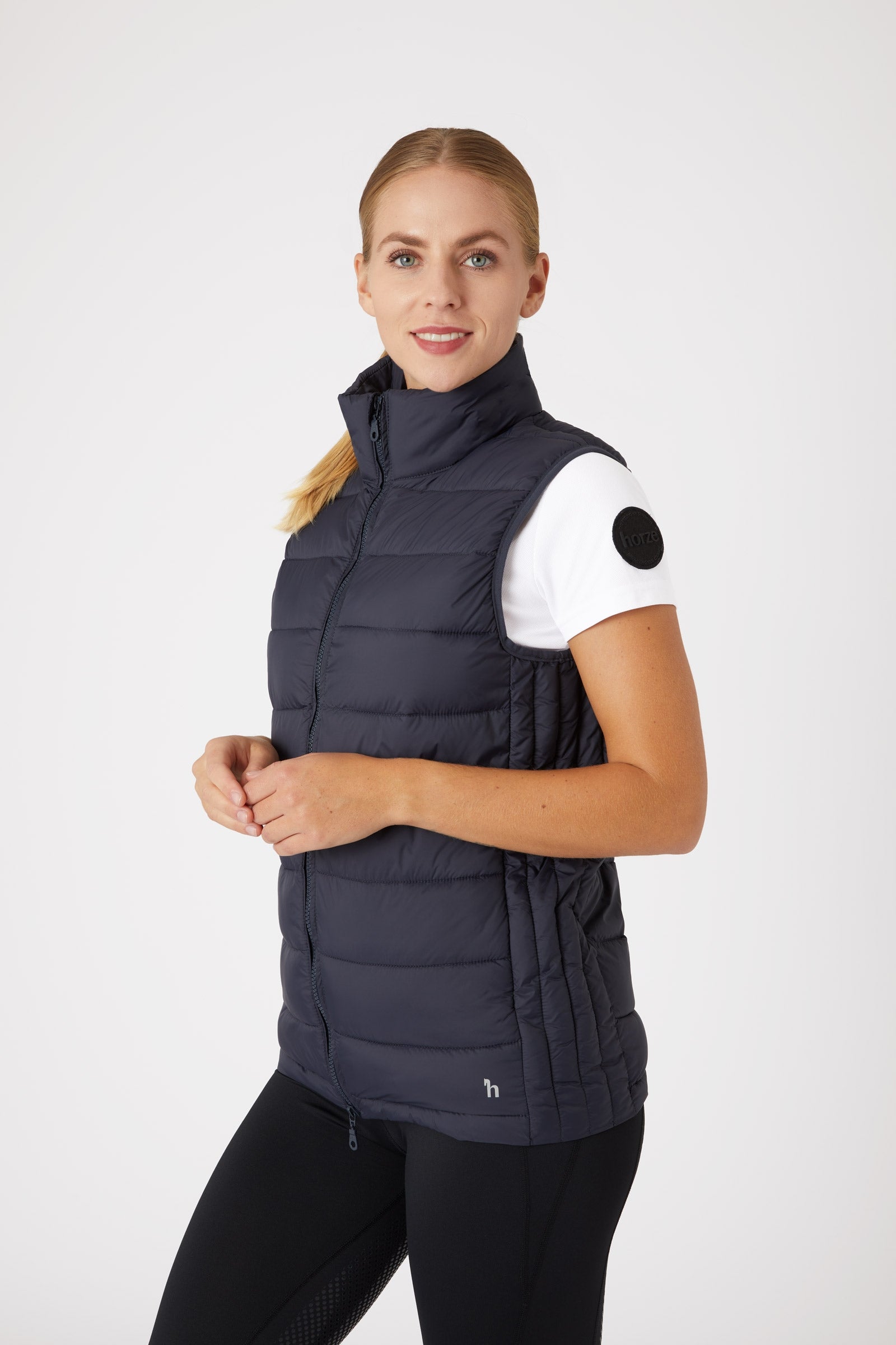Horze Avery Gilet da club imbottito unisex Abbigliamento da donna