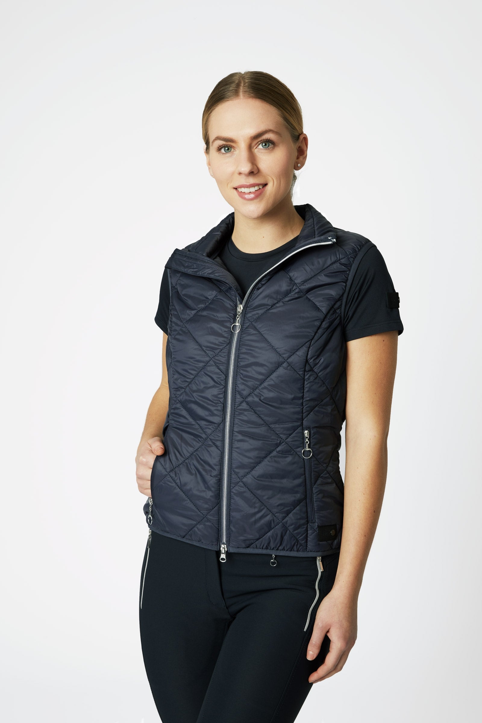 Horze Gilet imbottito leggero Martina, donna Abbigliamento da donna