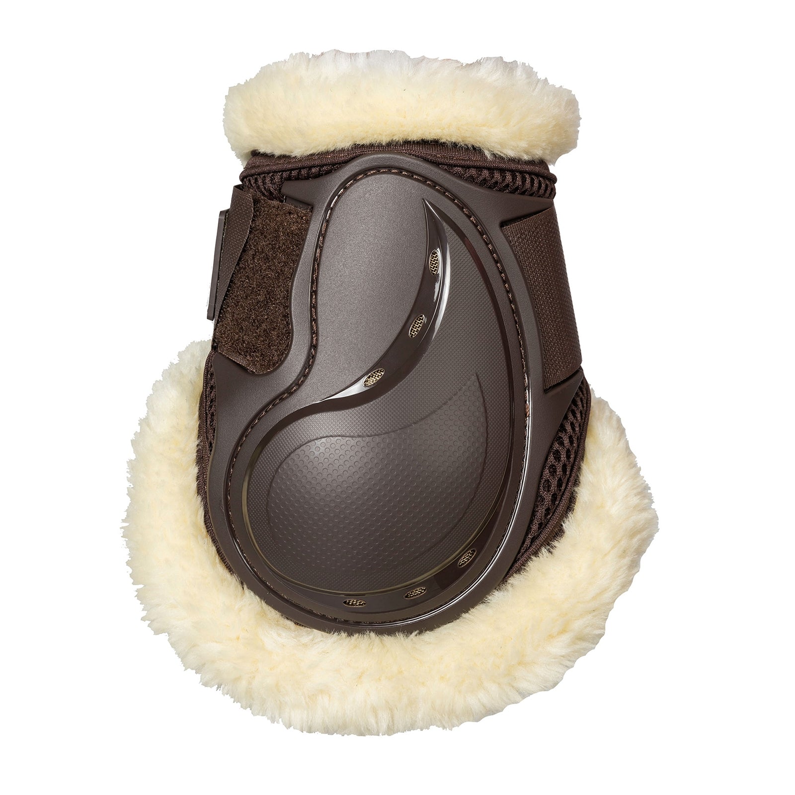 Back on Track AirFlow Protezioni leggere per garretto con pelliccia Leg & Hoof Protection