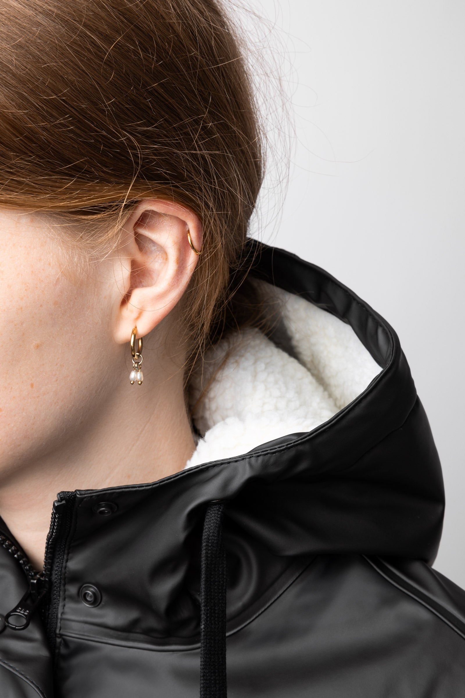 Horze Billie Women's PU Rain Riding Jacket with Fleece Women’s Riding Clothing