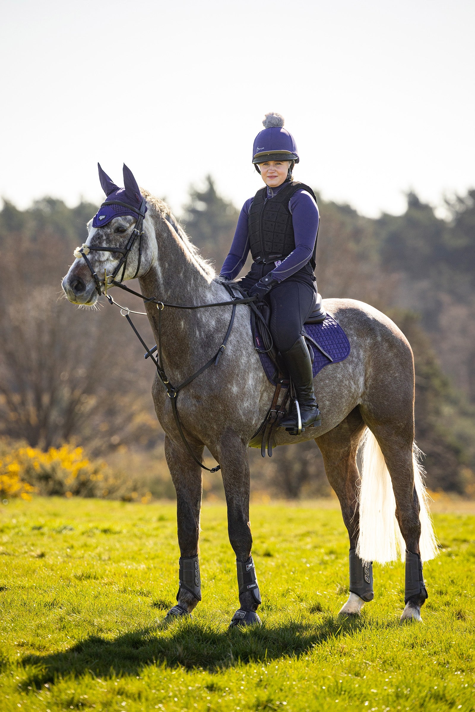 LeMieux Sottosella per tutti gli usi in pelle scamosciata Sottosella