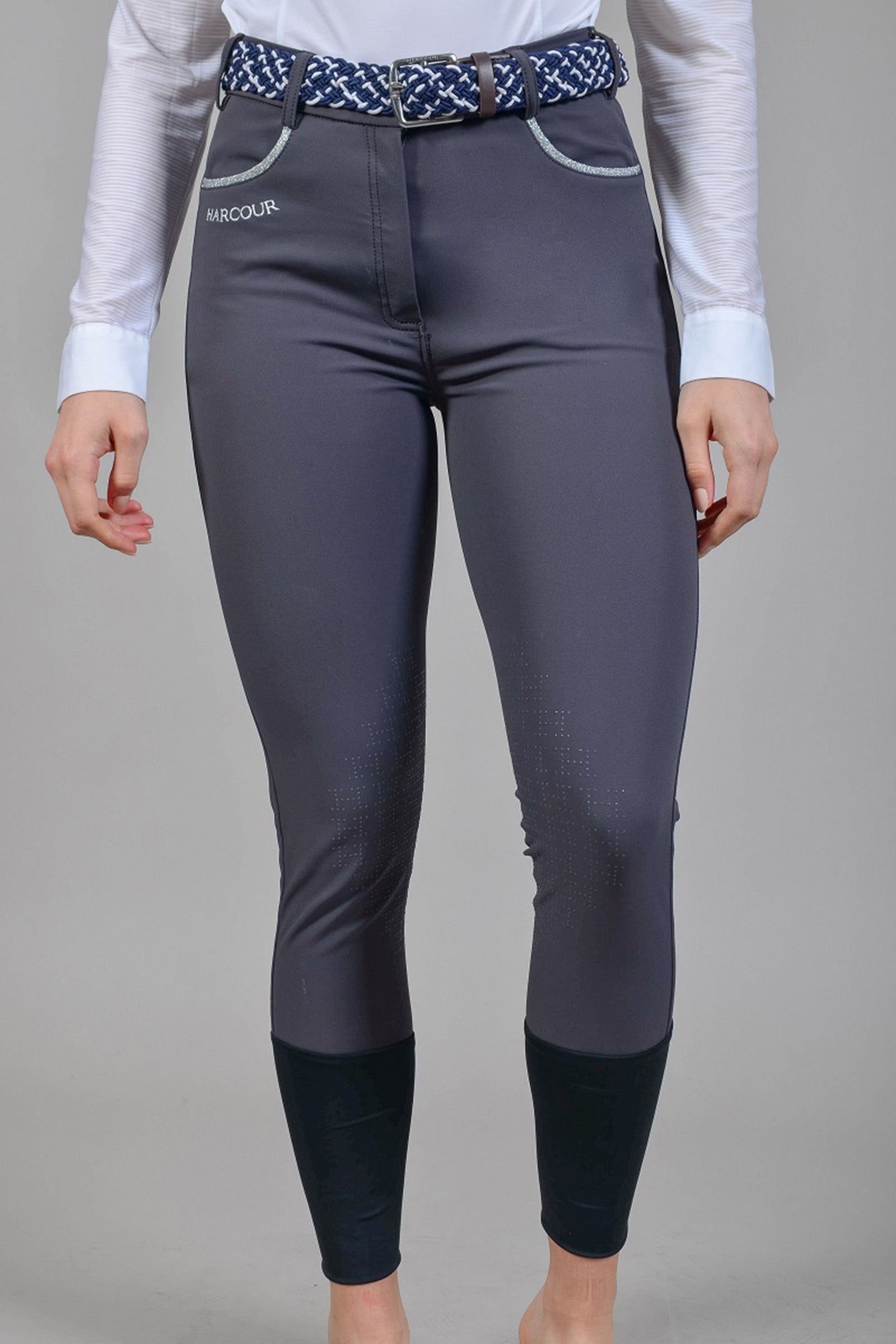 Harcour Jaltika Pantaloni da equitazione per donna con grip inamovibile Womens Breeches