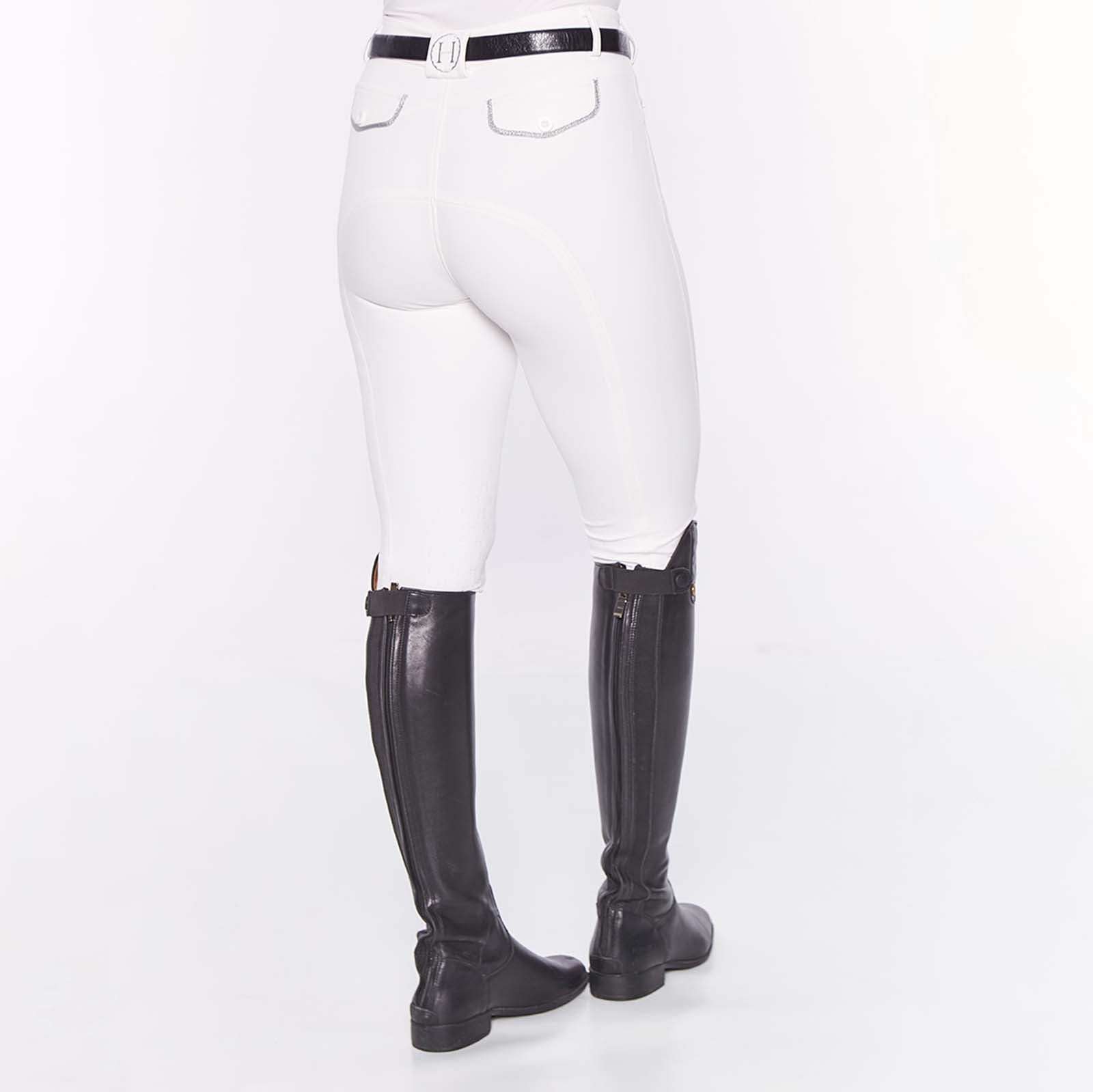 Harcour Jaltika Pantaloni da equitazione per donna con grip inamovibile Womens Breeches