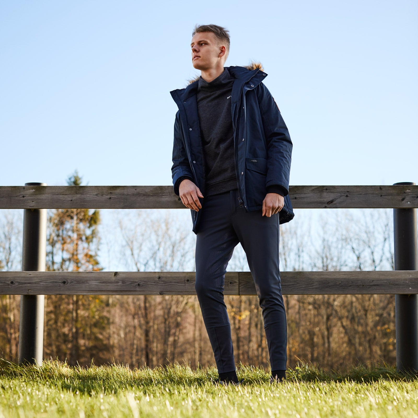 B Vertigo Daniel Men's Fleece Sweatshirt Mens Riding Clothing