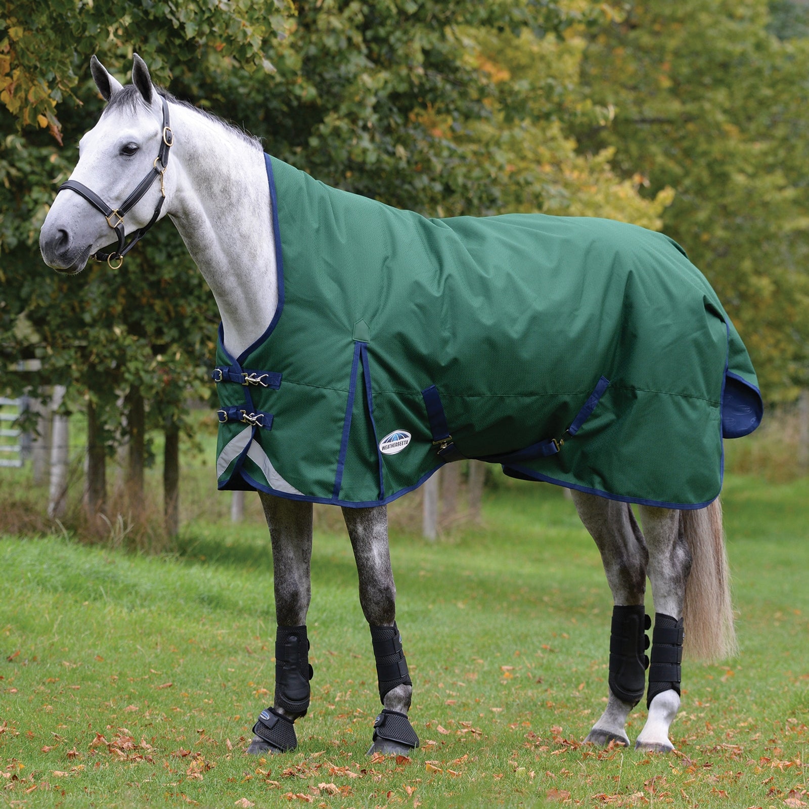 Weatherbeeta Comfitec Plus Dynamic II coperta da turnout leggera con collo alto, 0g Coperte per cavalli