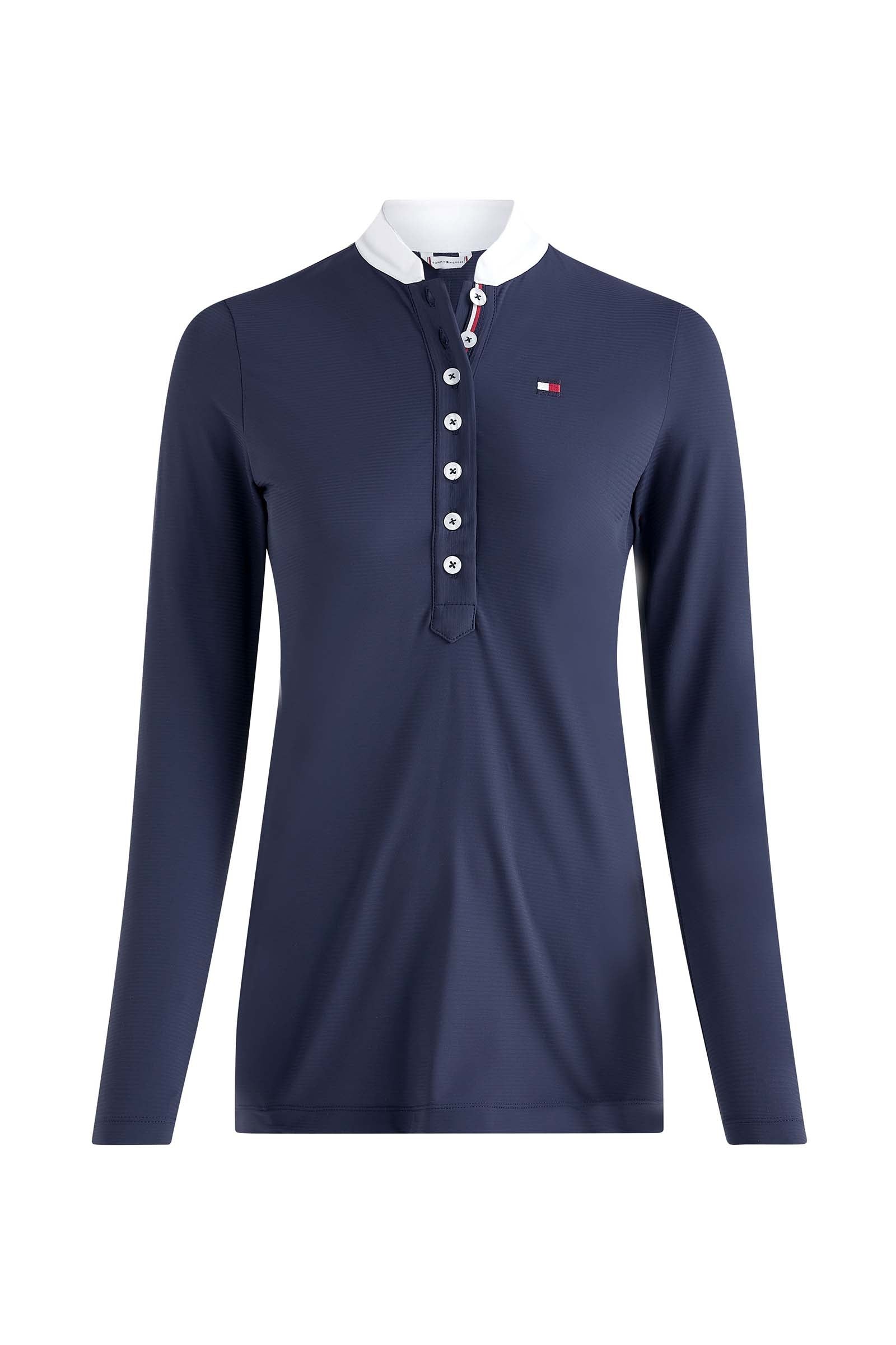 Tommy Hilfiger Equestrian - Camicia da donna a maniche lunghe Abbigliamento da donna