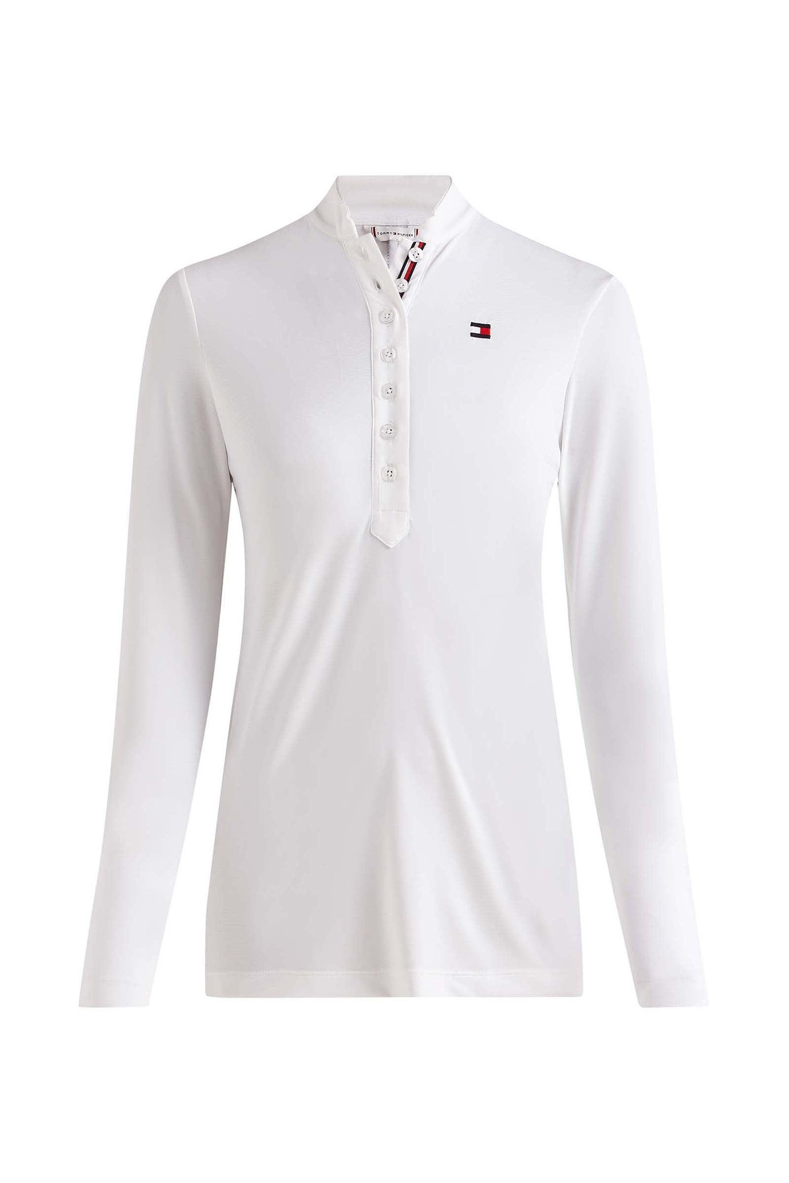 Tommy Hilfiger Equestrian - Camicia da donna a maniche lunghe Abbigliamento da donna