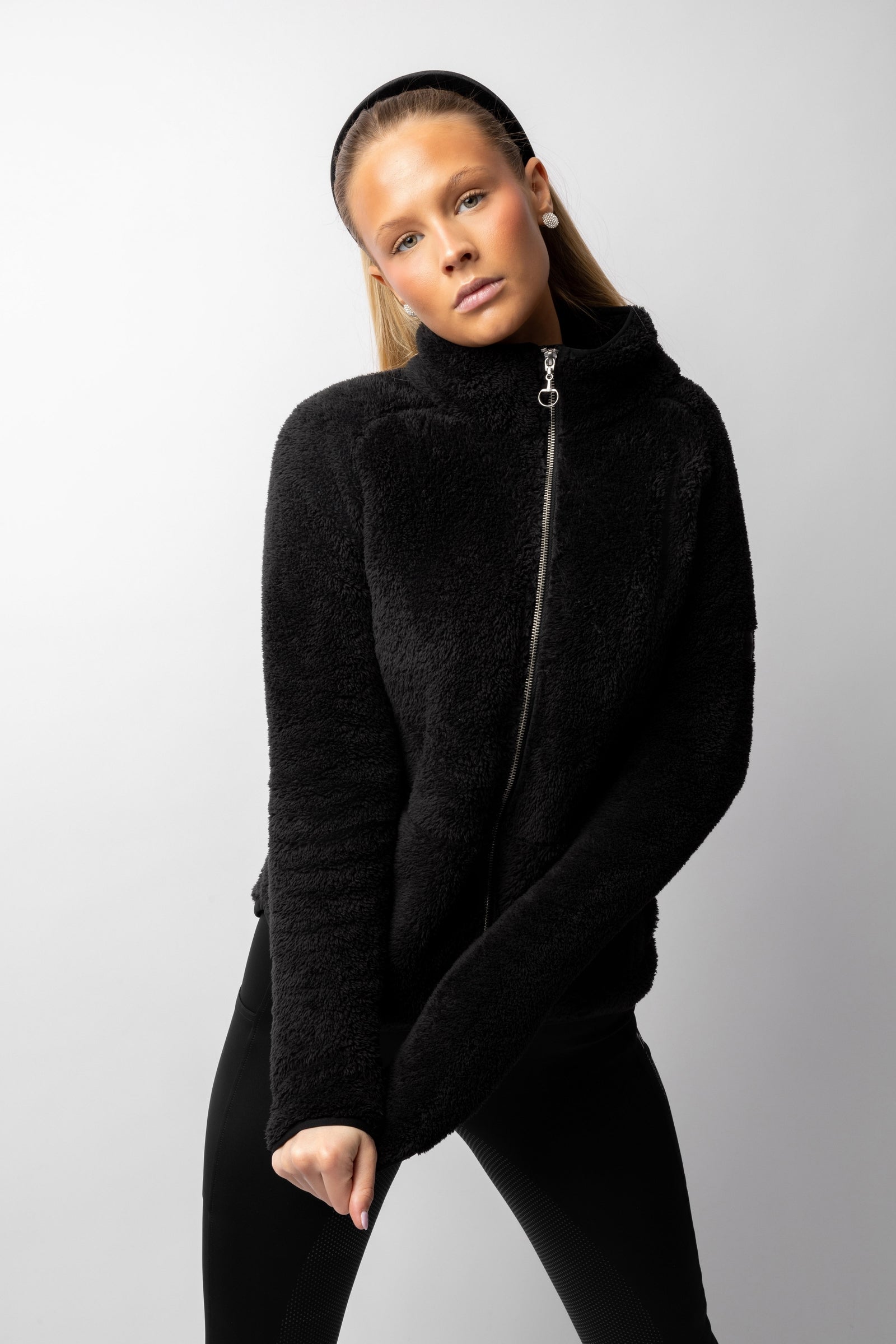 Horze Merida Giacca in pile Teddy da donna Abbigliamento da donna