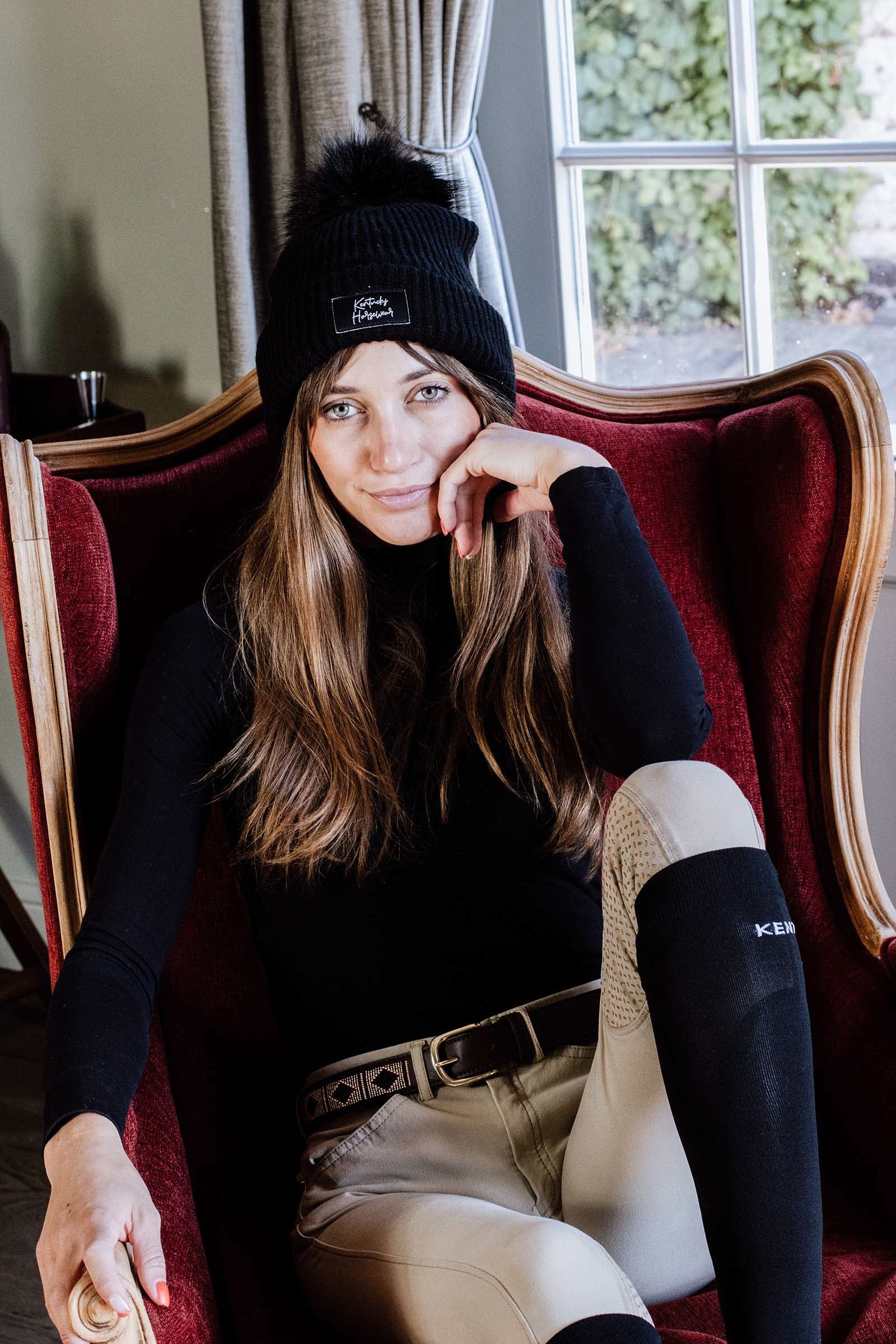 Kentucky Horsewear Berretto con pompon Accessori