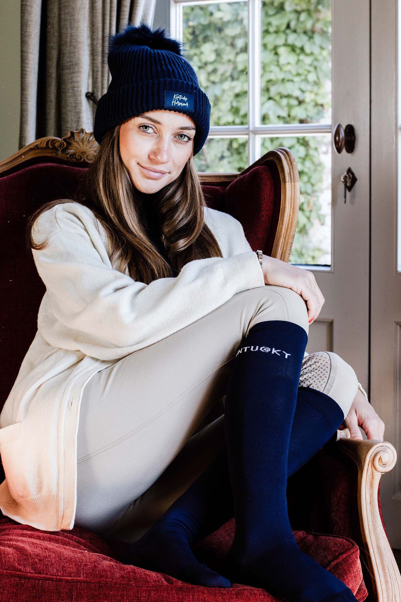 Kentucky Horsewear Berretto con pompon Accessori