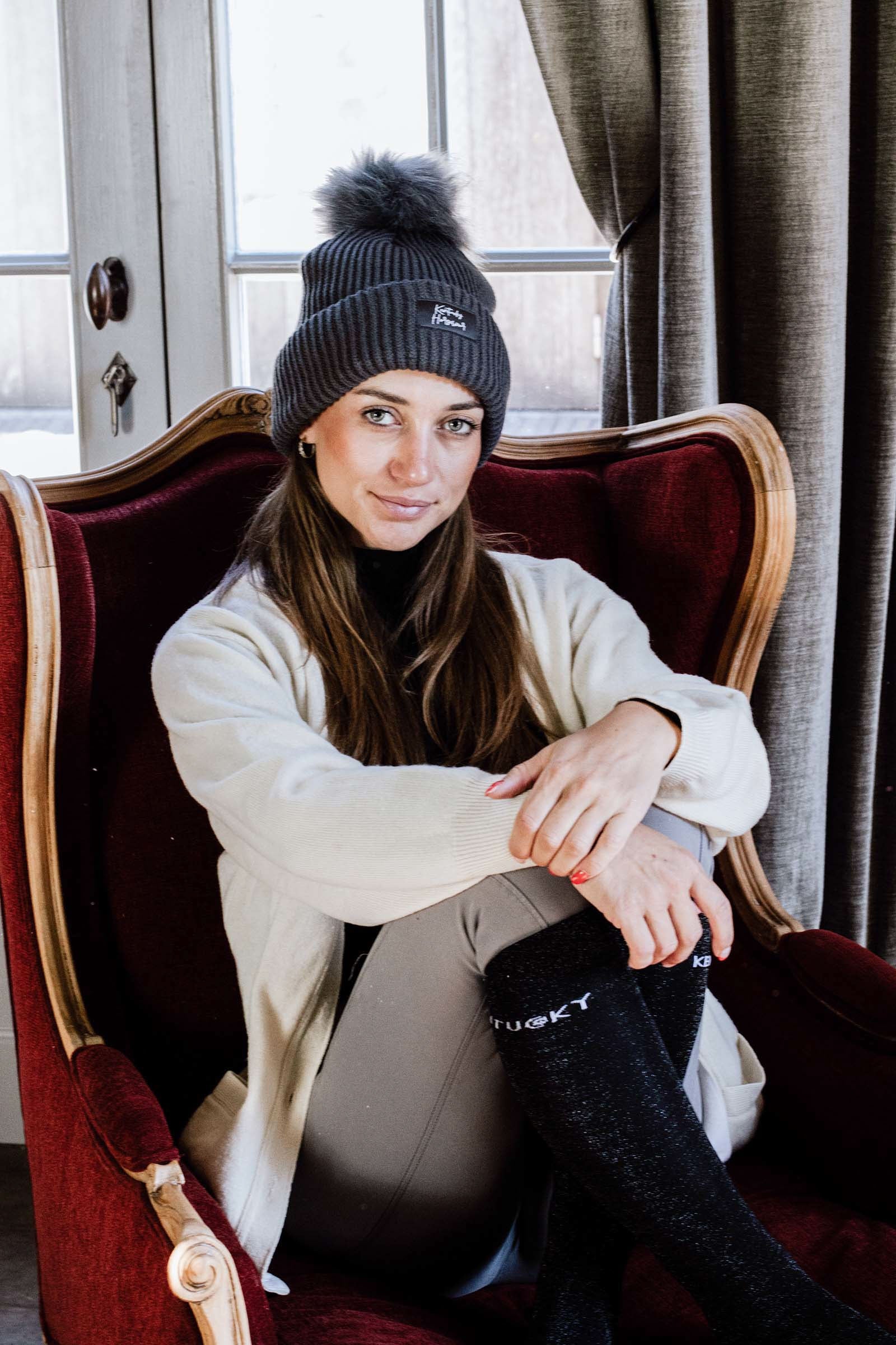 Kentucky Horsewear Berretto con pompon Accessori