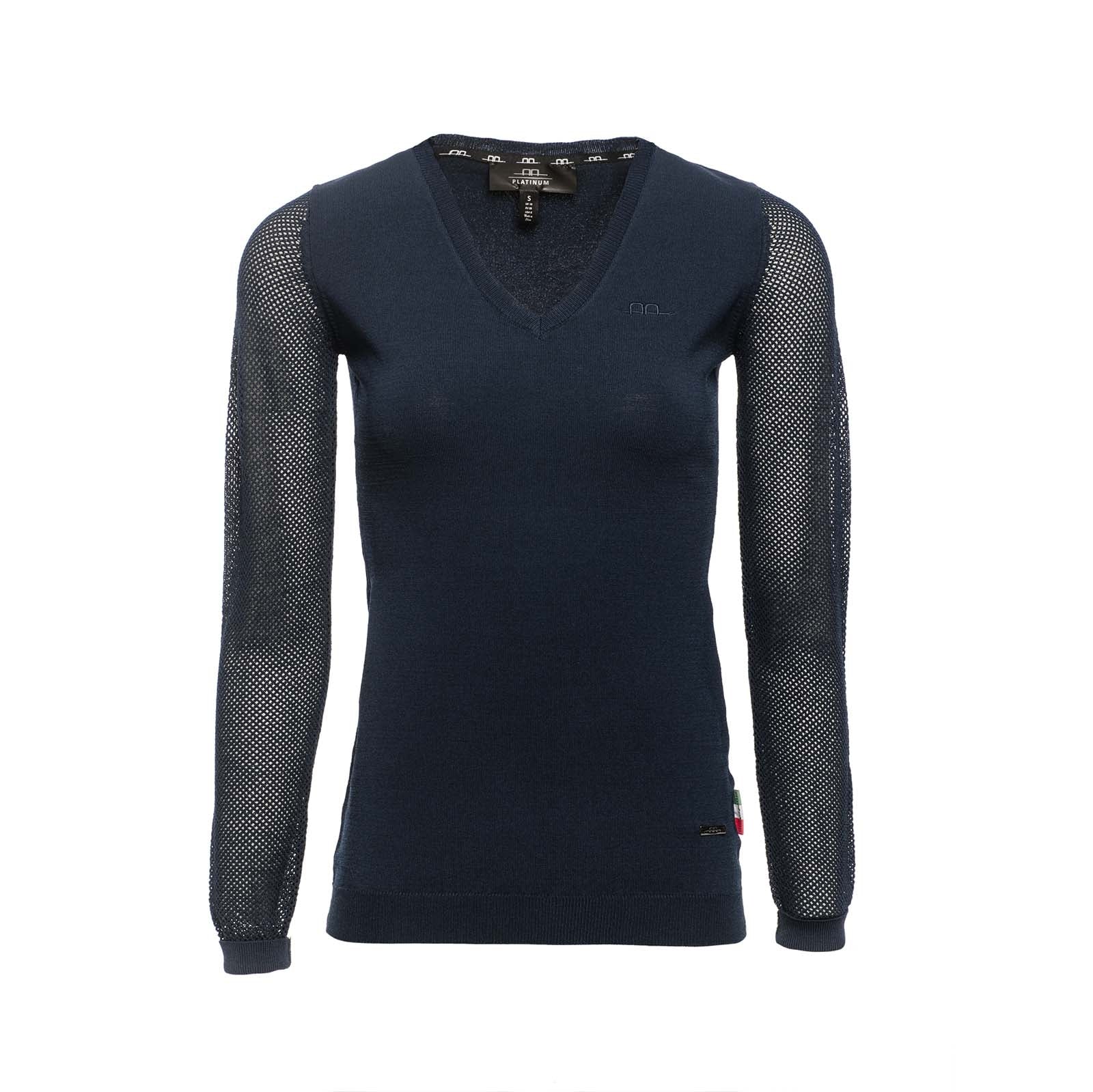 Horseware AA Maglione da donna con maniche traforate Abbigliamento da donna