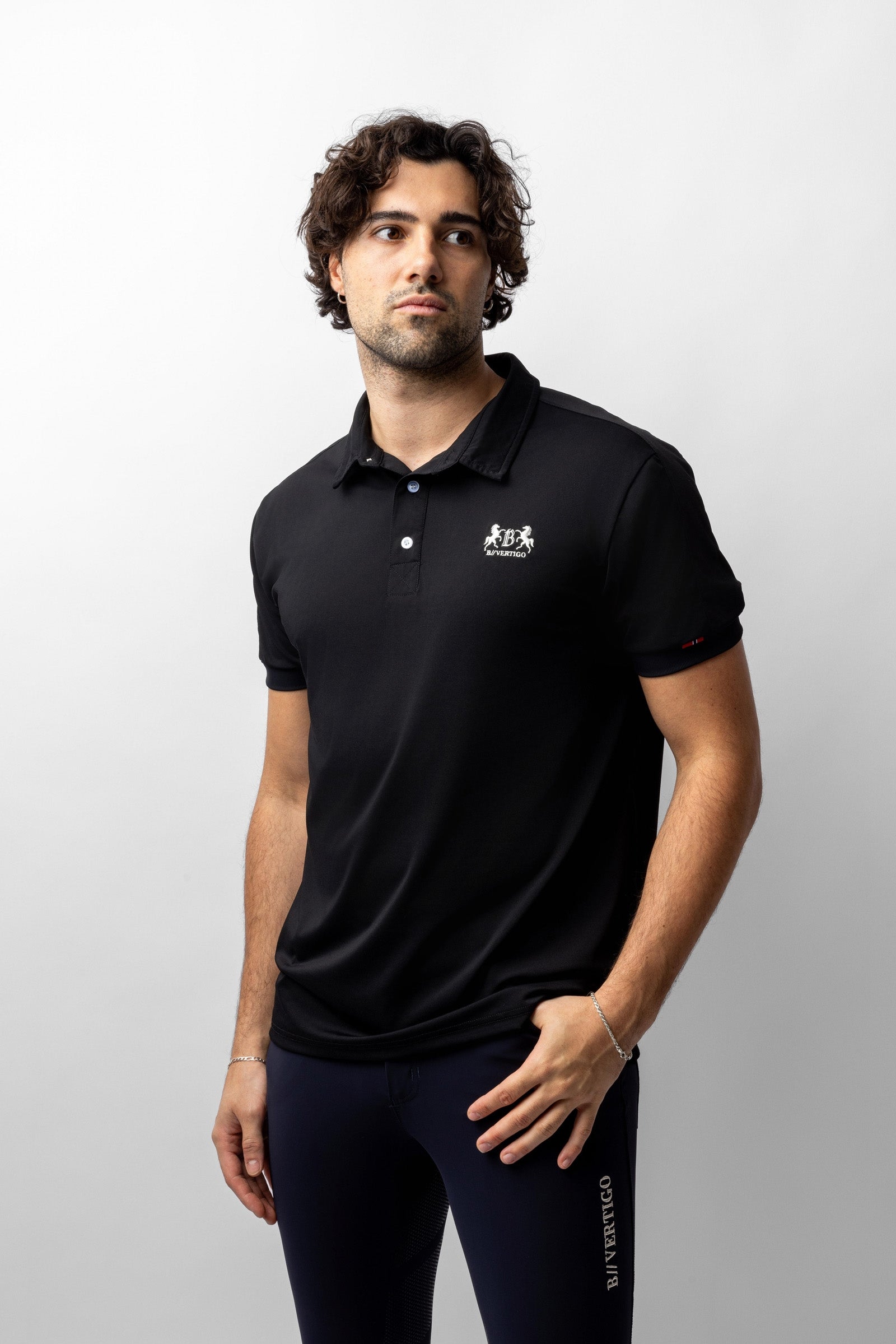 B Vertigo Flynn Polo funzionale da uomo Abbigliamento da uomo