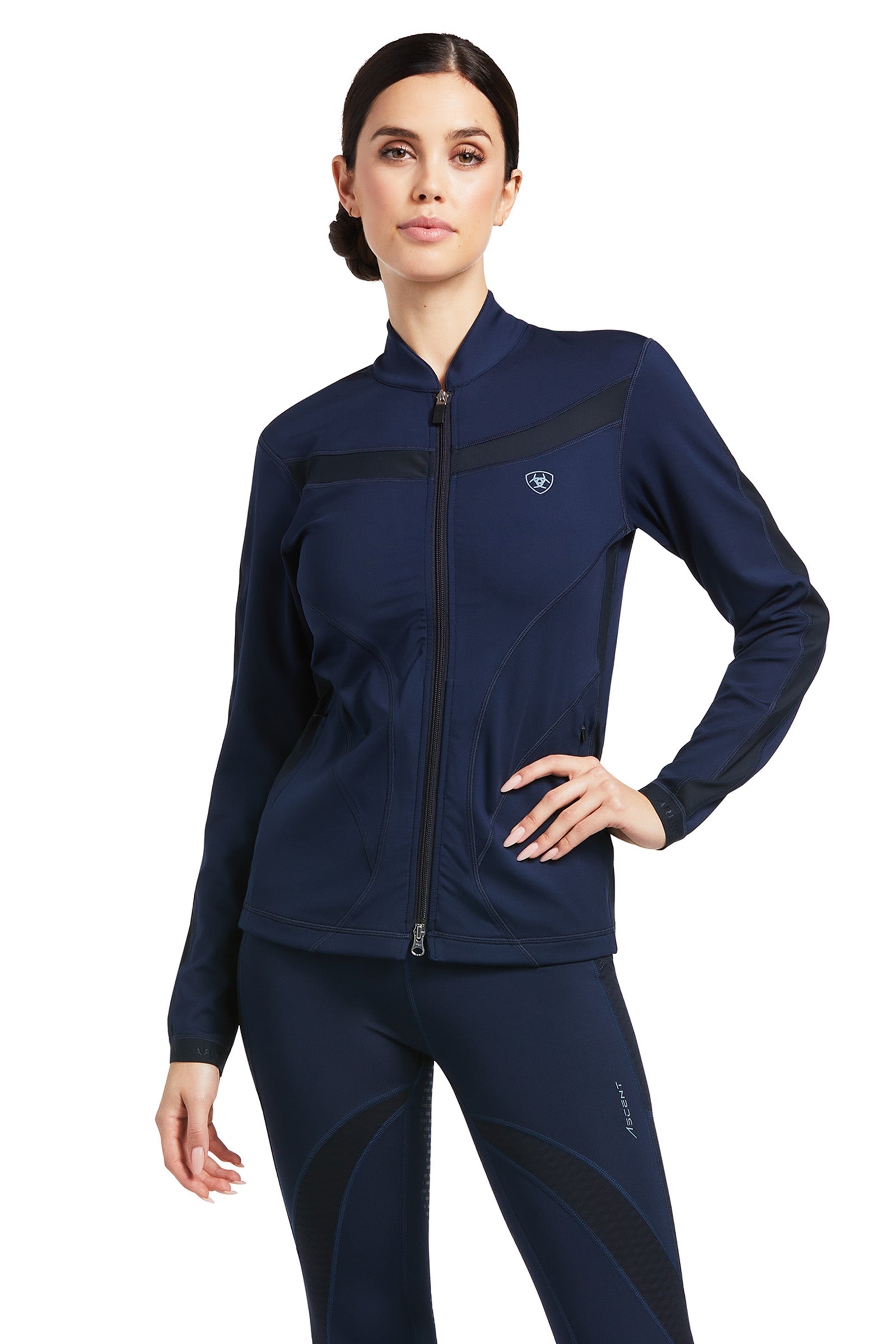 Ariat Ascent Felpa con zip intera Abbigliamento da donna