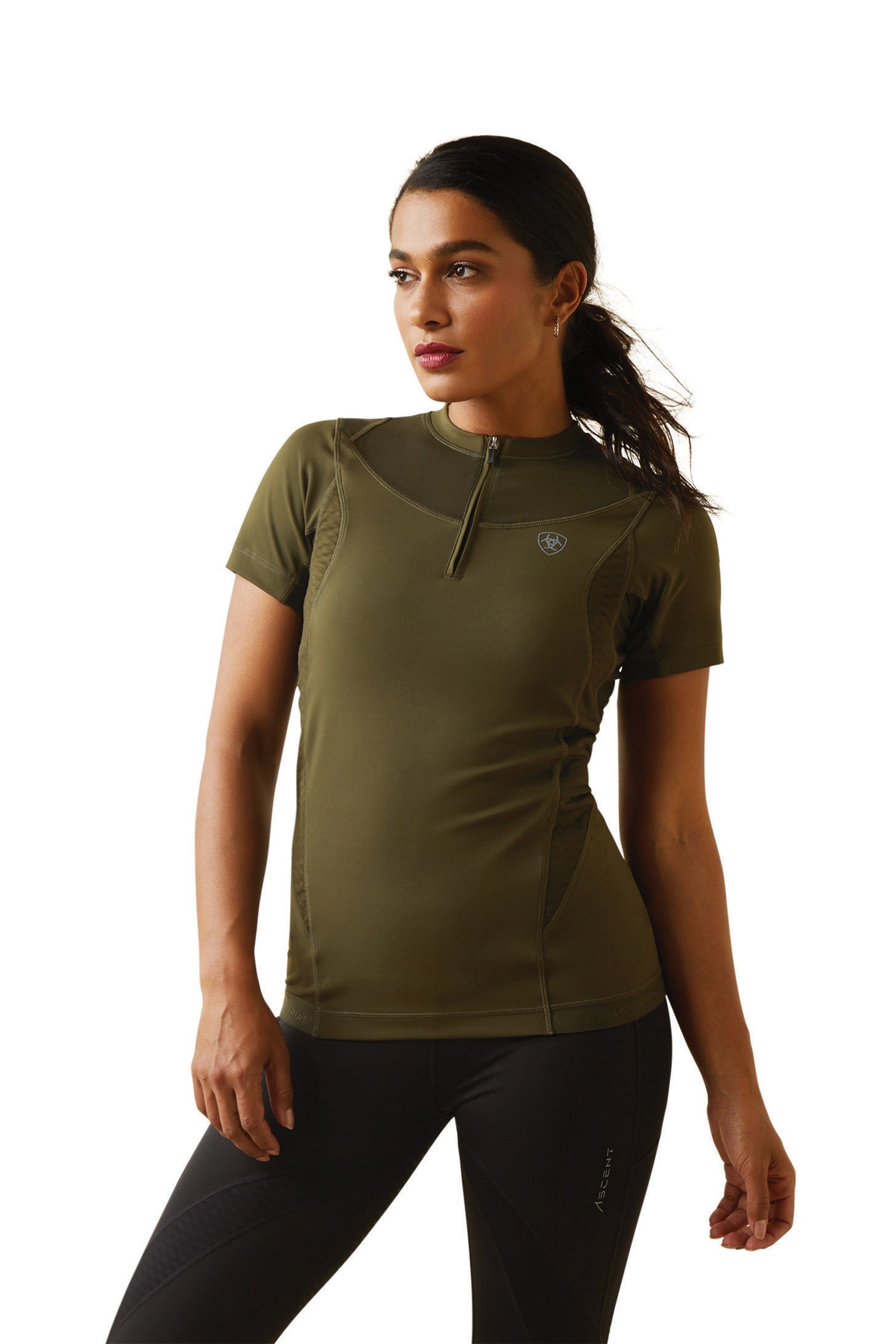 Ariat Ascent Crew Maglia basic Abbigliamento da donna