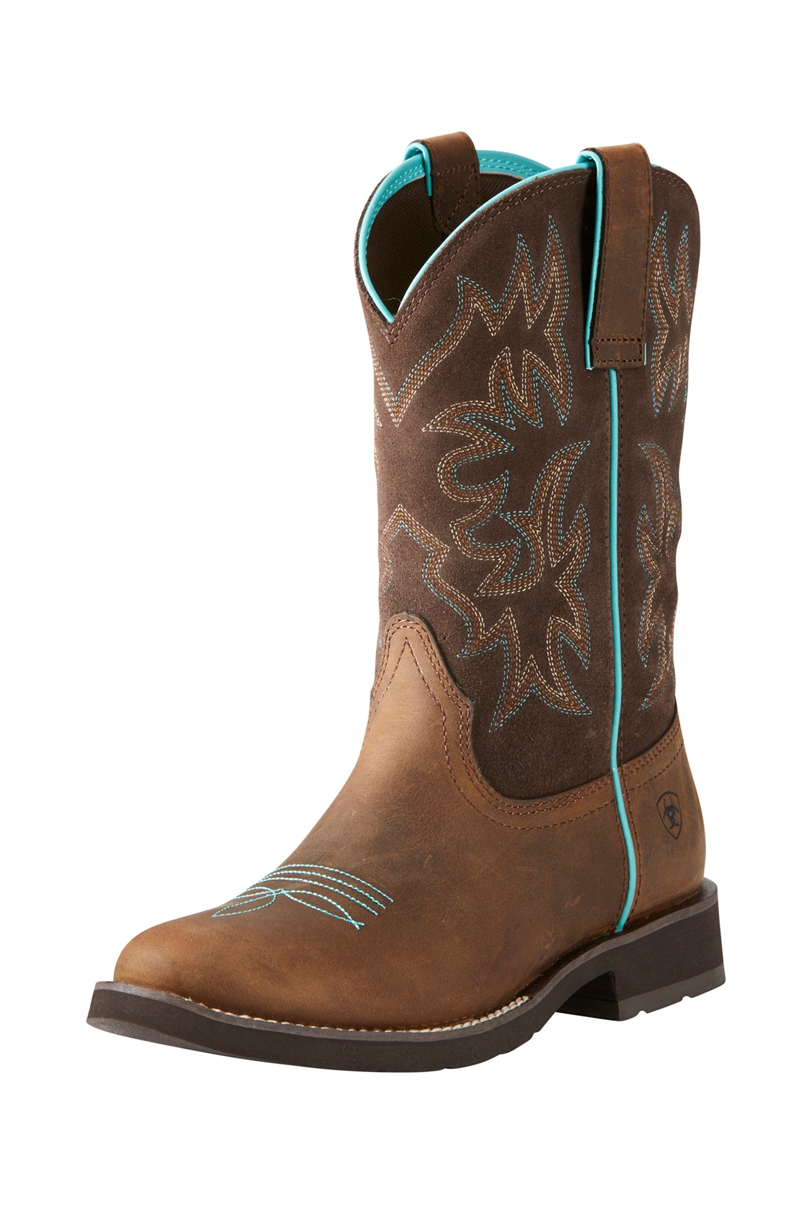 Ariat Delilah Round Toe stivali western da donna Calzature