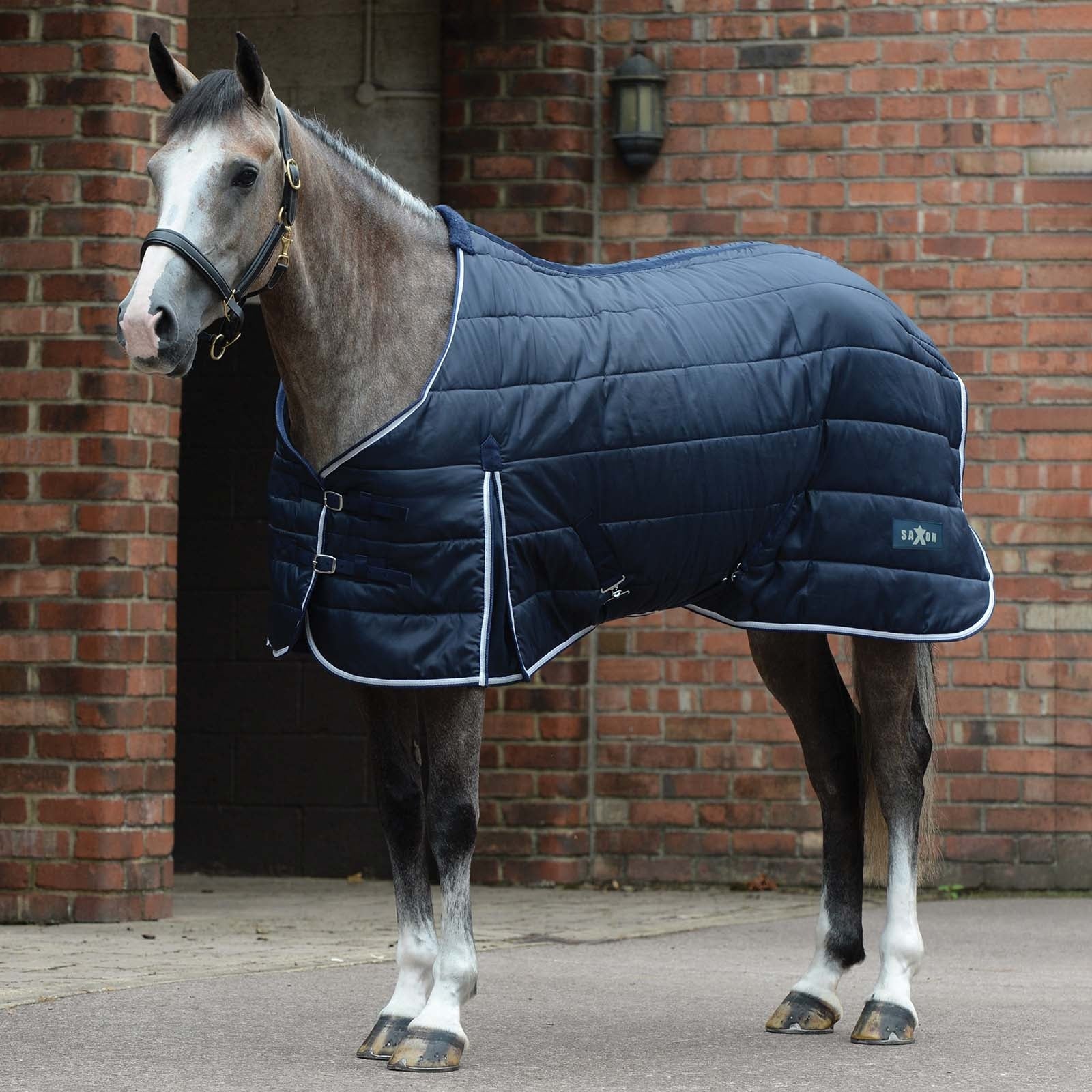 Saxon Channel Coperta da stalla trapuntata, 200 gr Coperte per cavalli