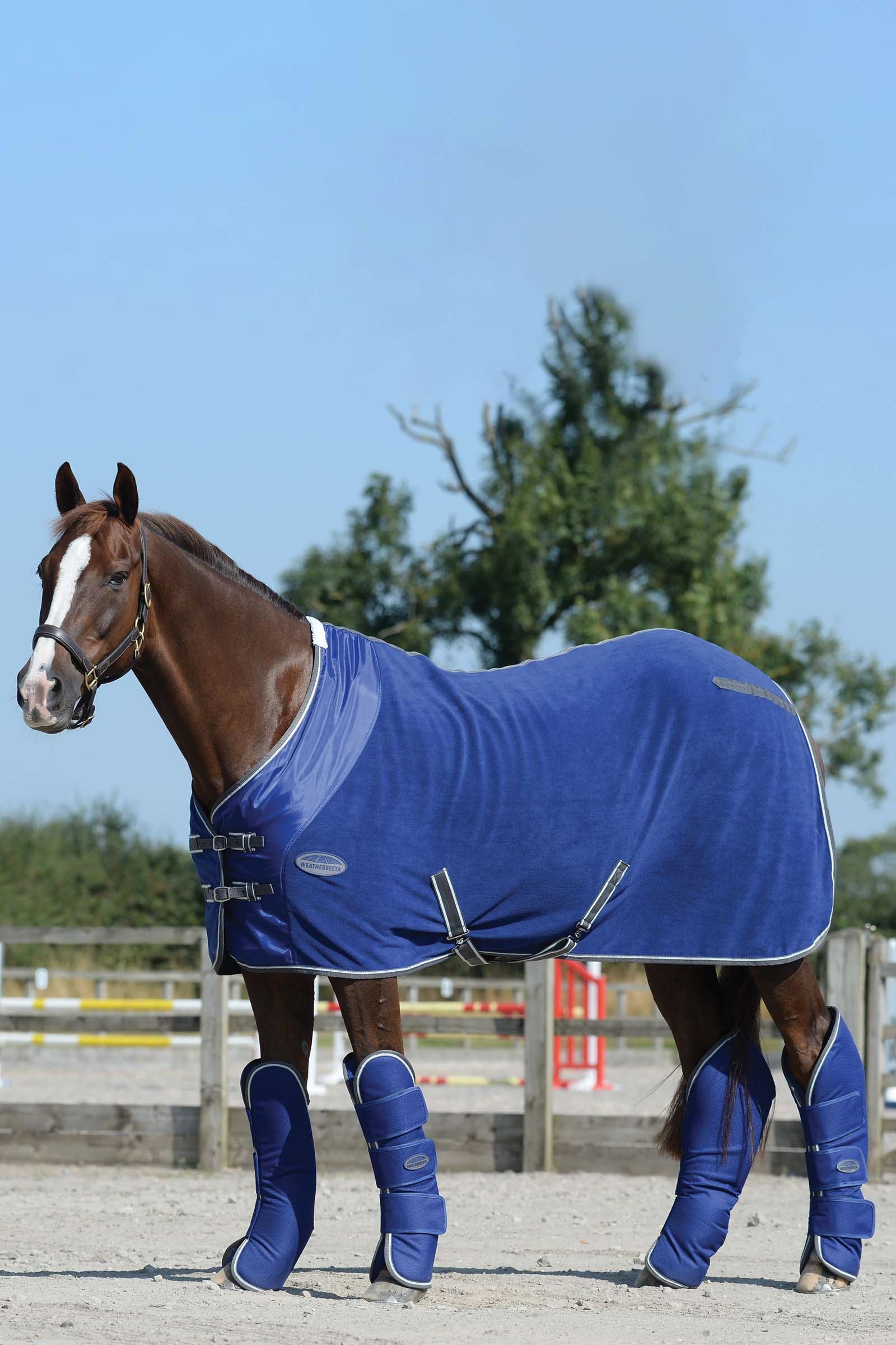Weatherbeeta 1200D Stivali da viaggio lunghi con linguetta larga Leg Protection & Hoof Protection for Horses