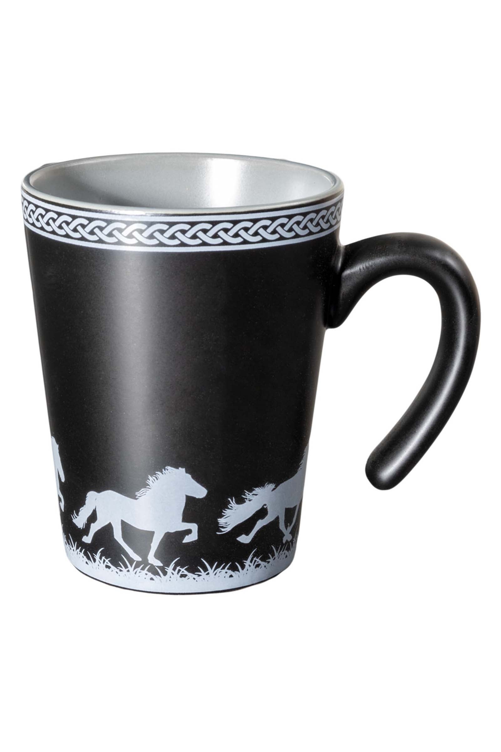 Karlslund Tazza raffigurante le 5 andature equestri Regali