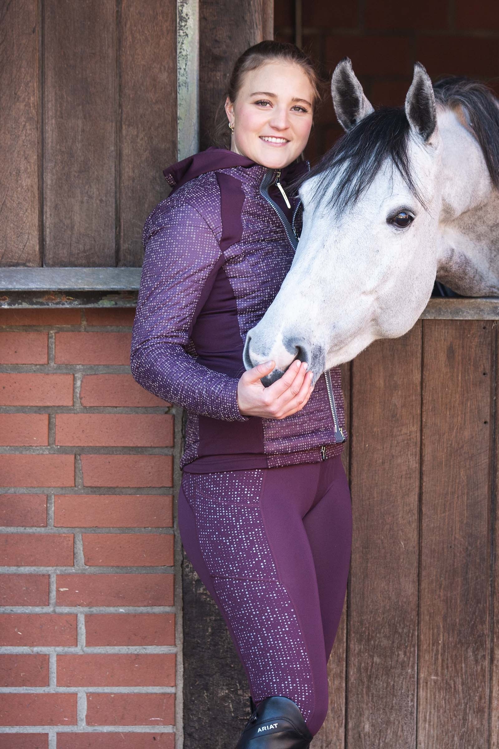 Ariat Eos Lumina Leggins da equitazione con full seat Womens Breeches