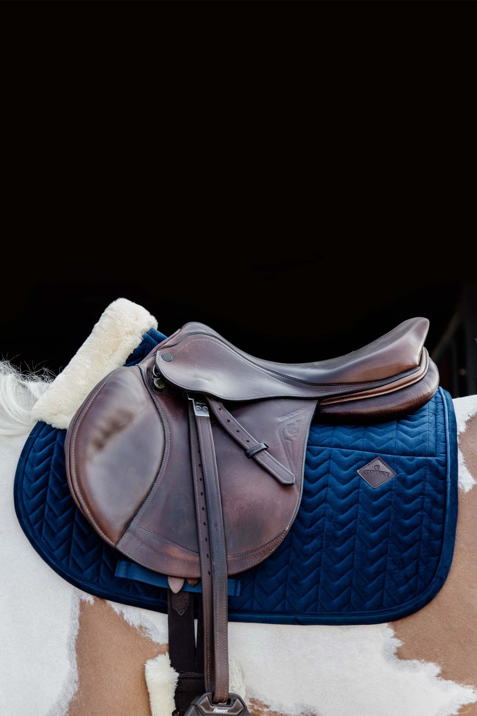Kentucky Horsewear Velvet Skin Friendly Jumping Saddle Pad Saddle Pads