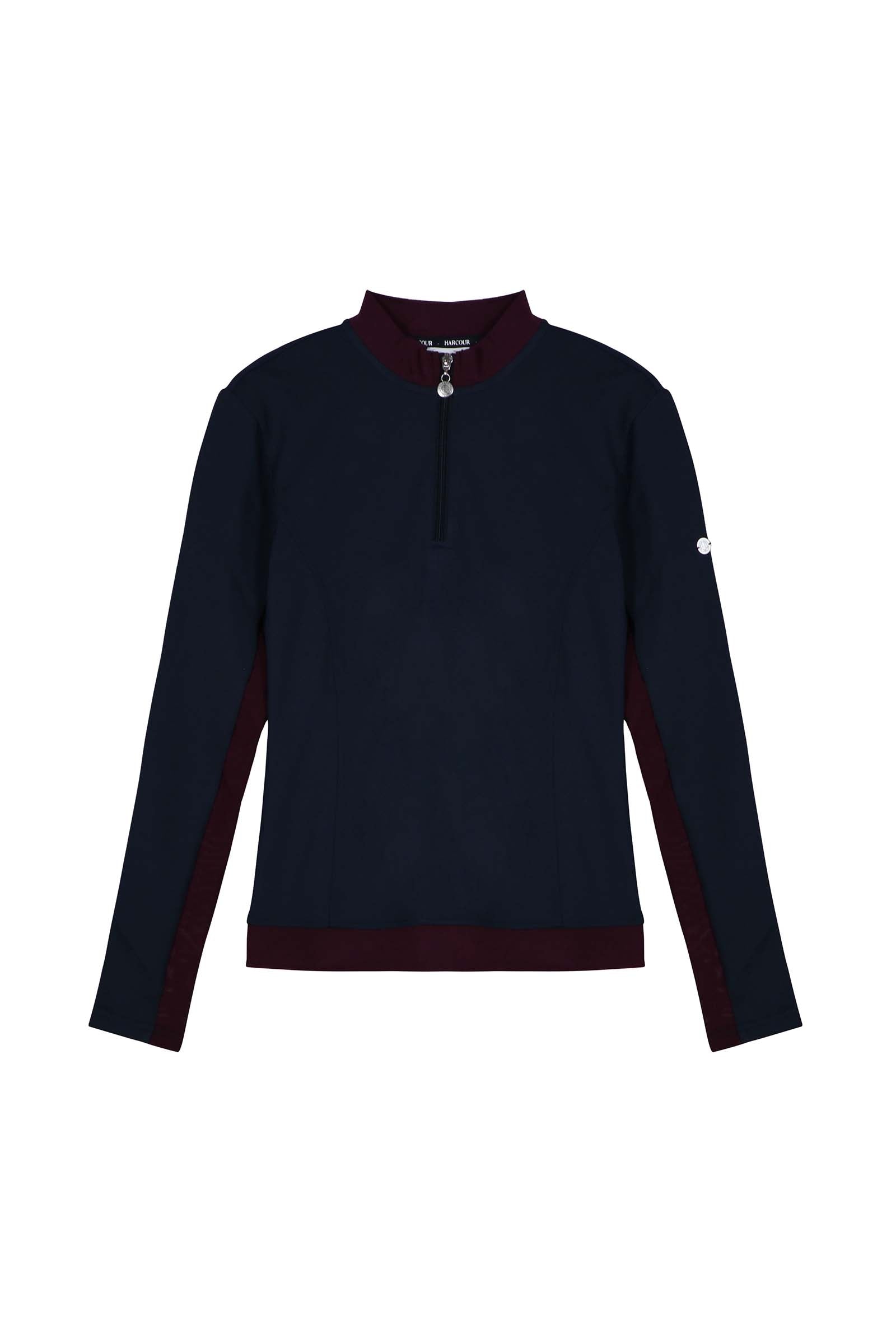 Harcour Polo tecnica da donna Pepita Abbigliamento da donna