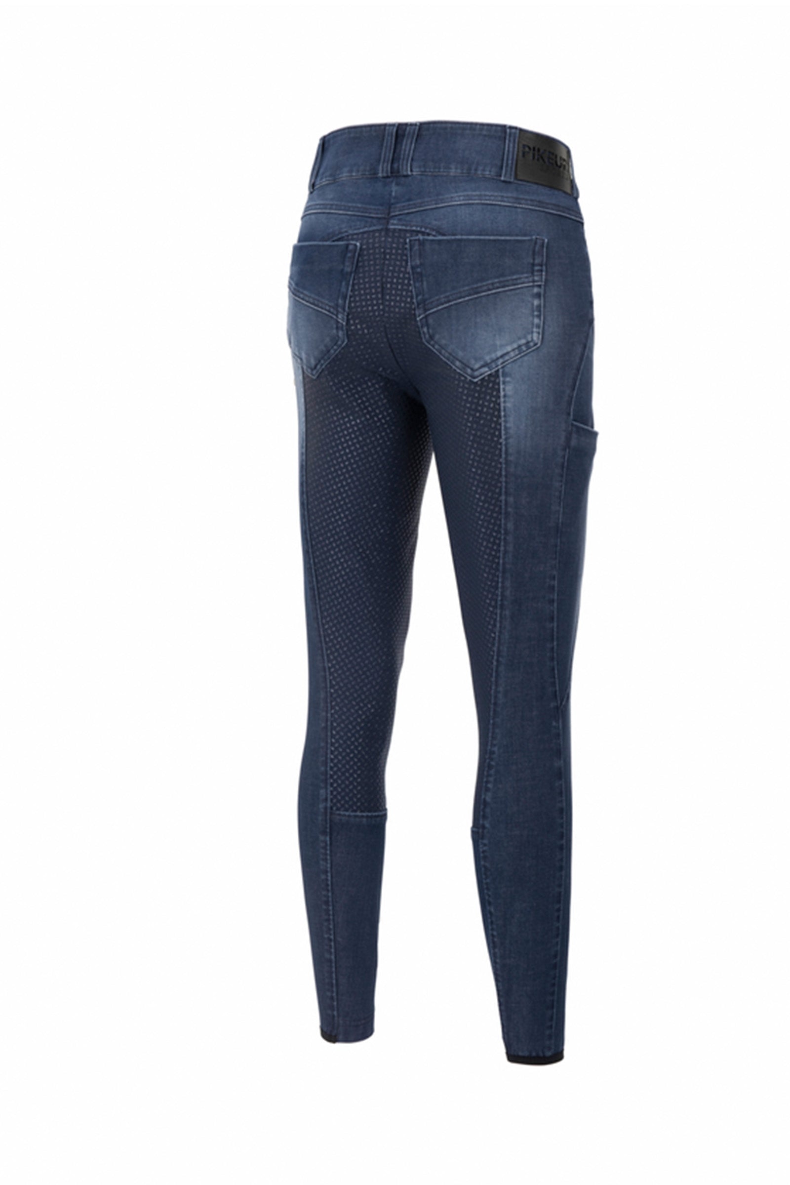 Pikeur Lisha Pantaloni da equitazione da donna in denim con full grip Womens Breeches