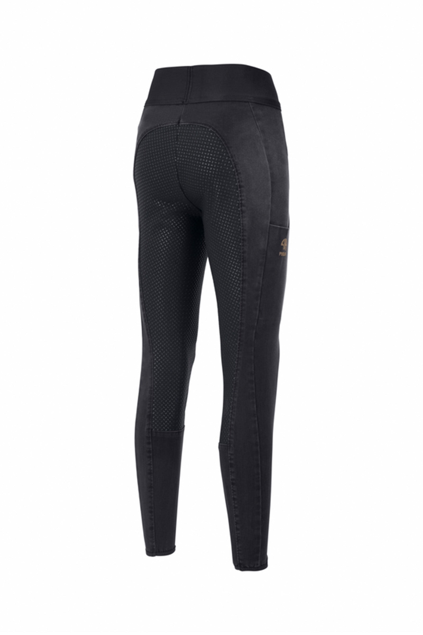Pikeur Rosa Leggins da equitazione in denim Full Grip da donna Womens Breeches