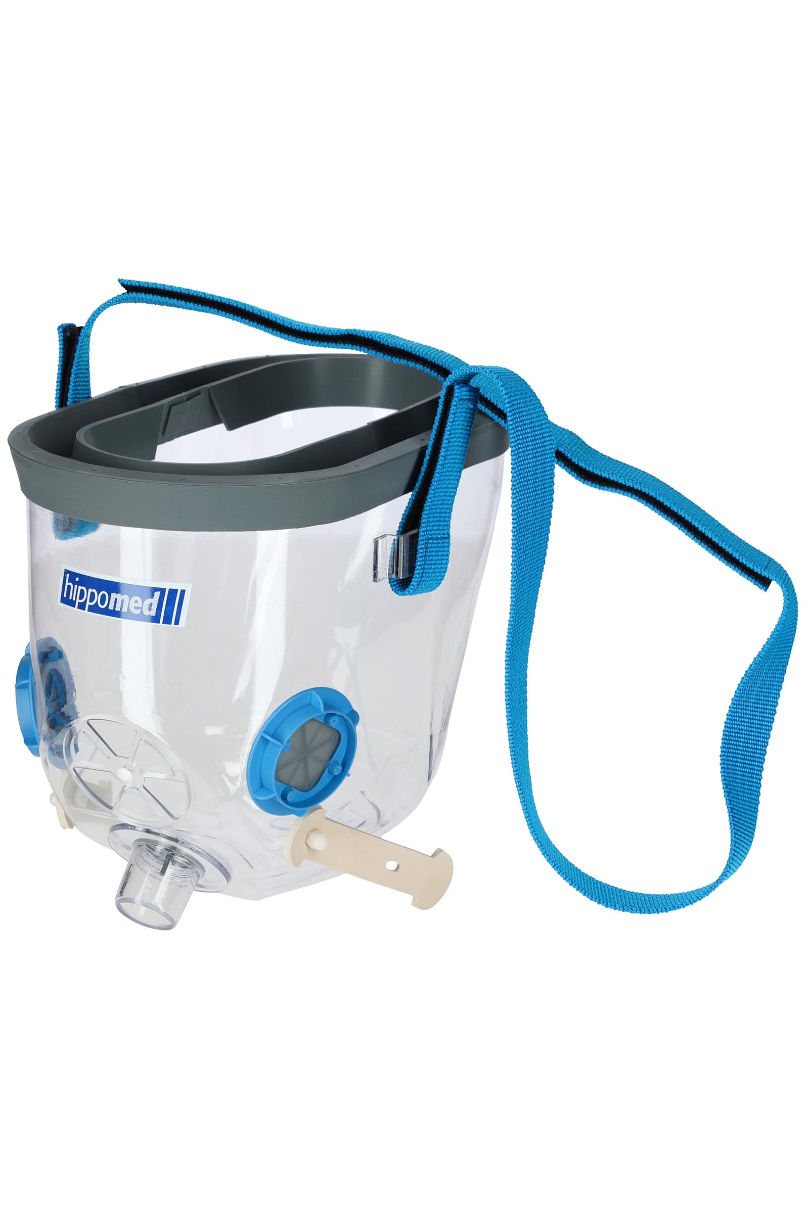 Hippomed Maschera per inalazione incl. Accessori per AirOne Flex, cavallo da lavoro Prodotti per la salute